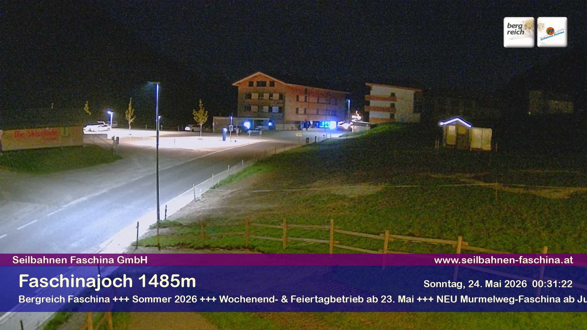 Archiv Foto Webcam Faschinapass, Stafelalpbahn