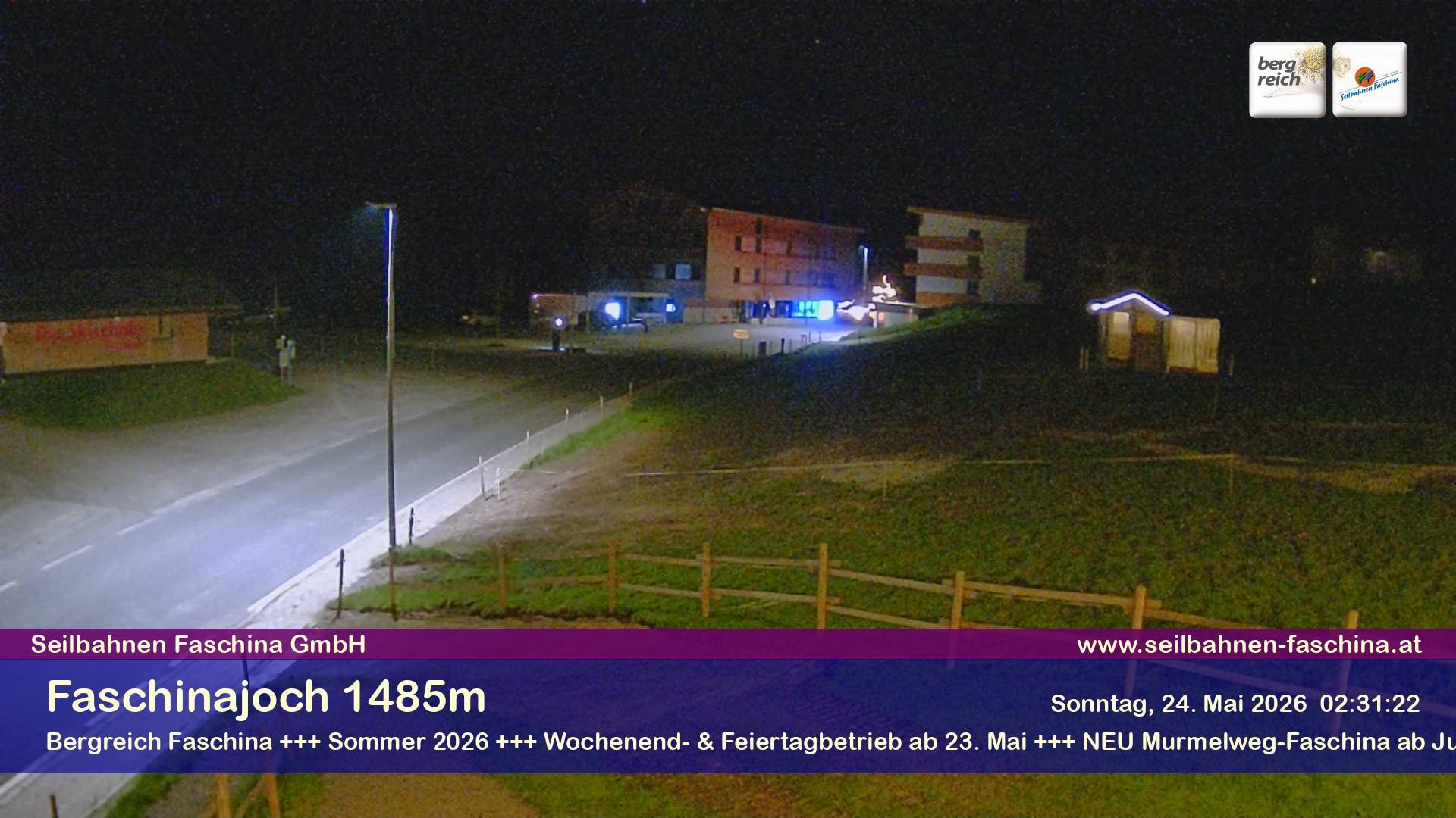 Archiv Foto Webcam Faschinapass, Stafelalpbahn