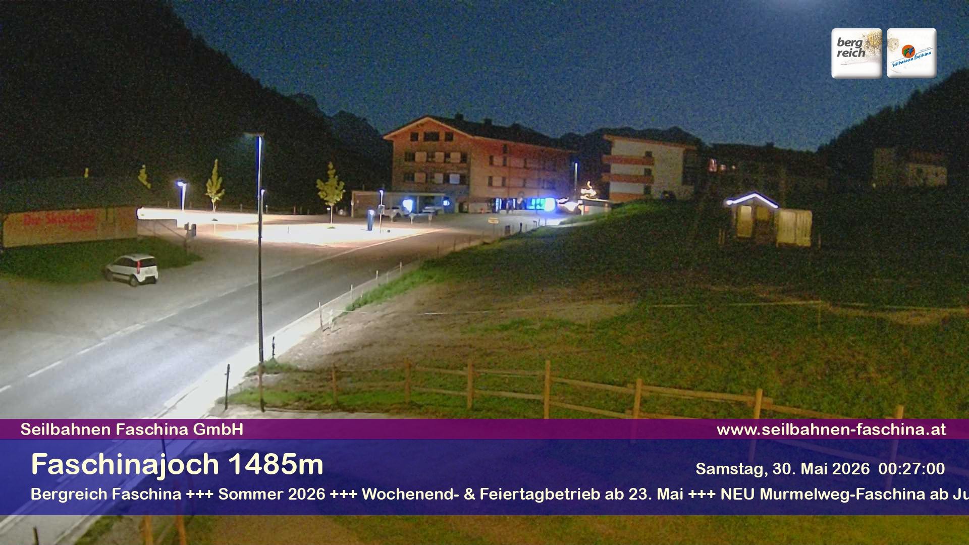 Archiv Foto Webcam Faschinapass, Stafelalpbahn