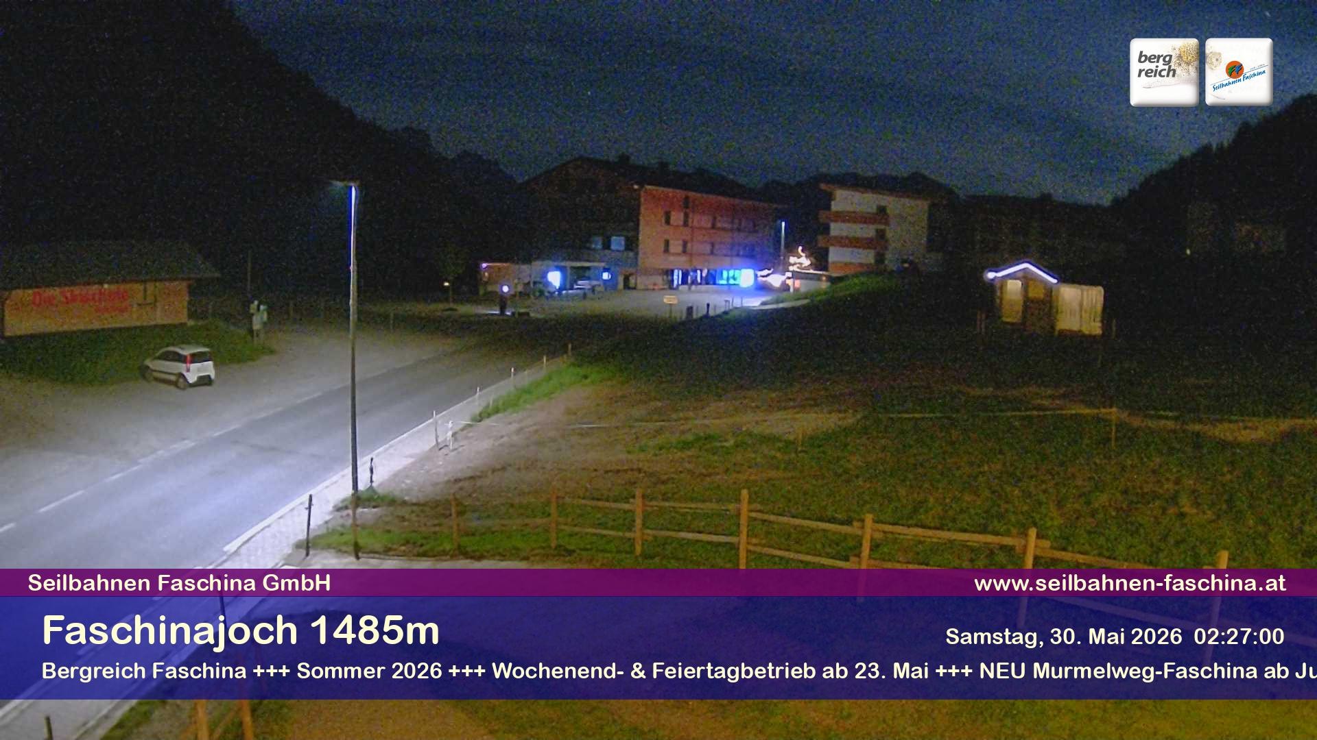 Archiv Foto Webcam Faschinapass, Stafelalpbahn