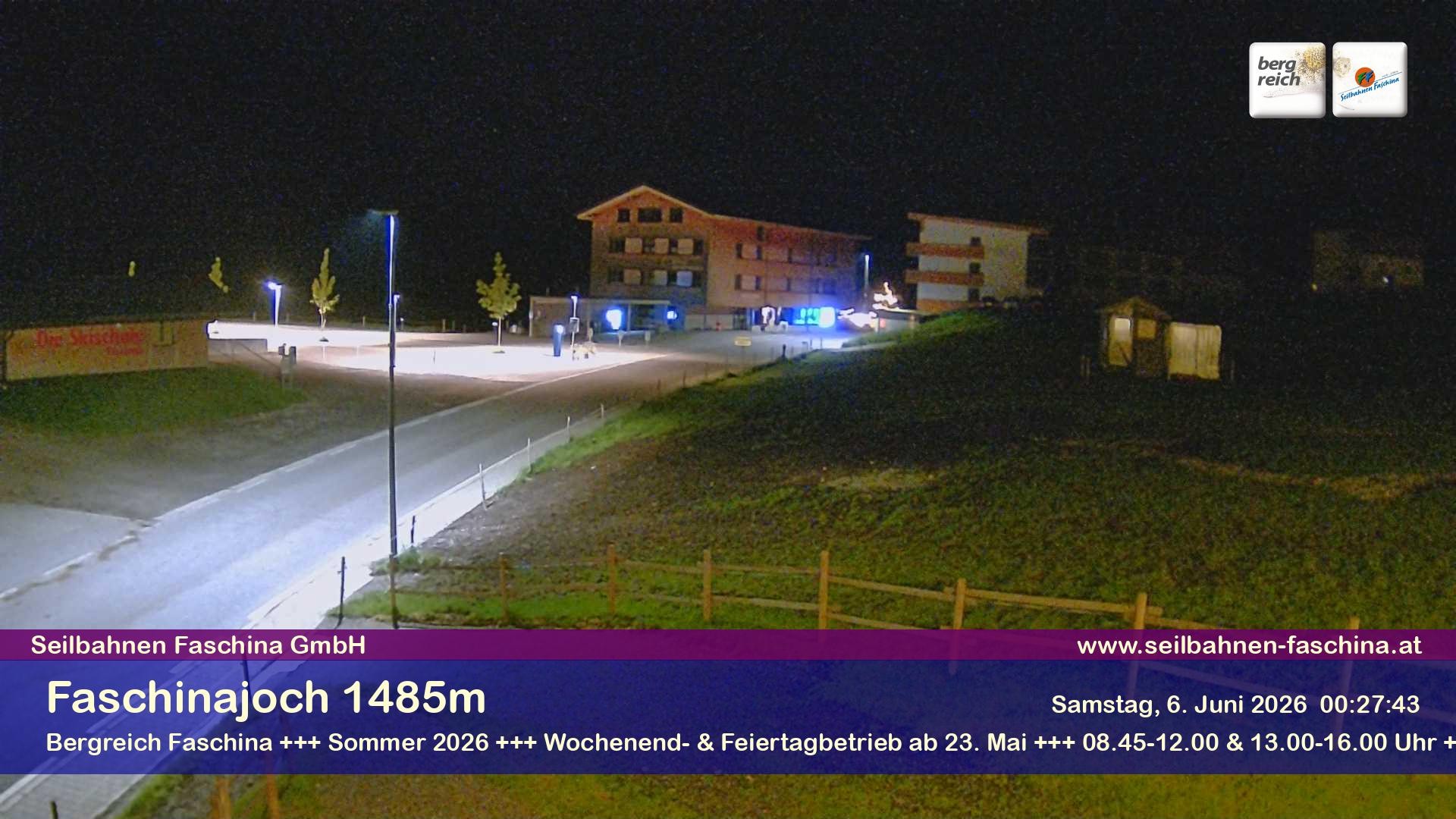 Archiv Foto Webcam Faschinapass, Stafelalpbahn