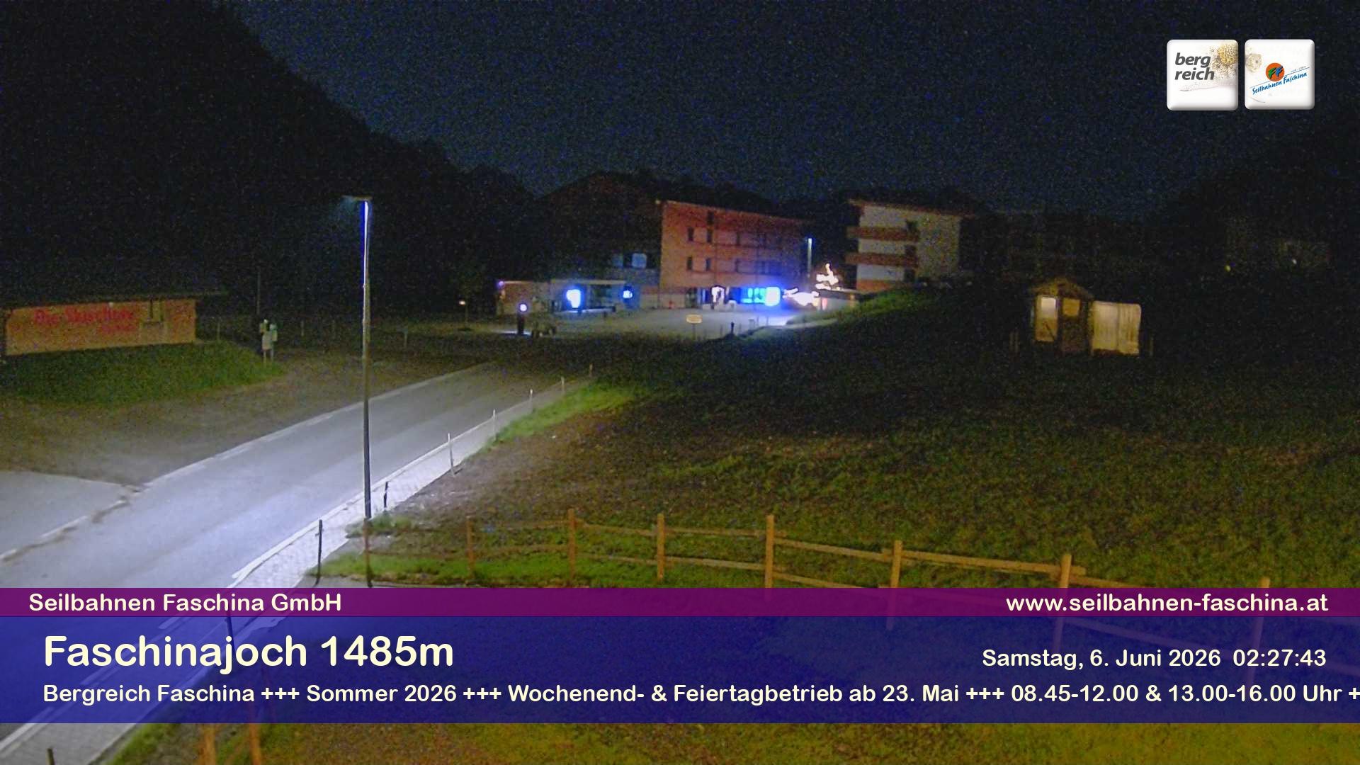 Archiv Foto Webcam Faschinapass, Stafelalpbahn