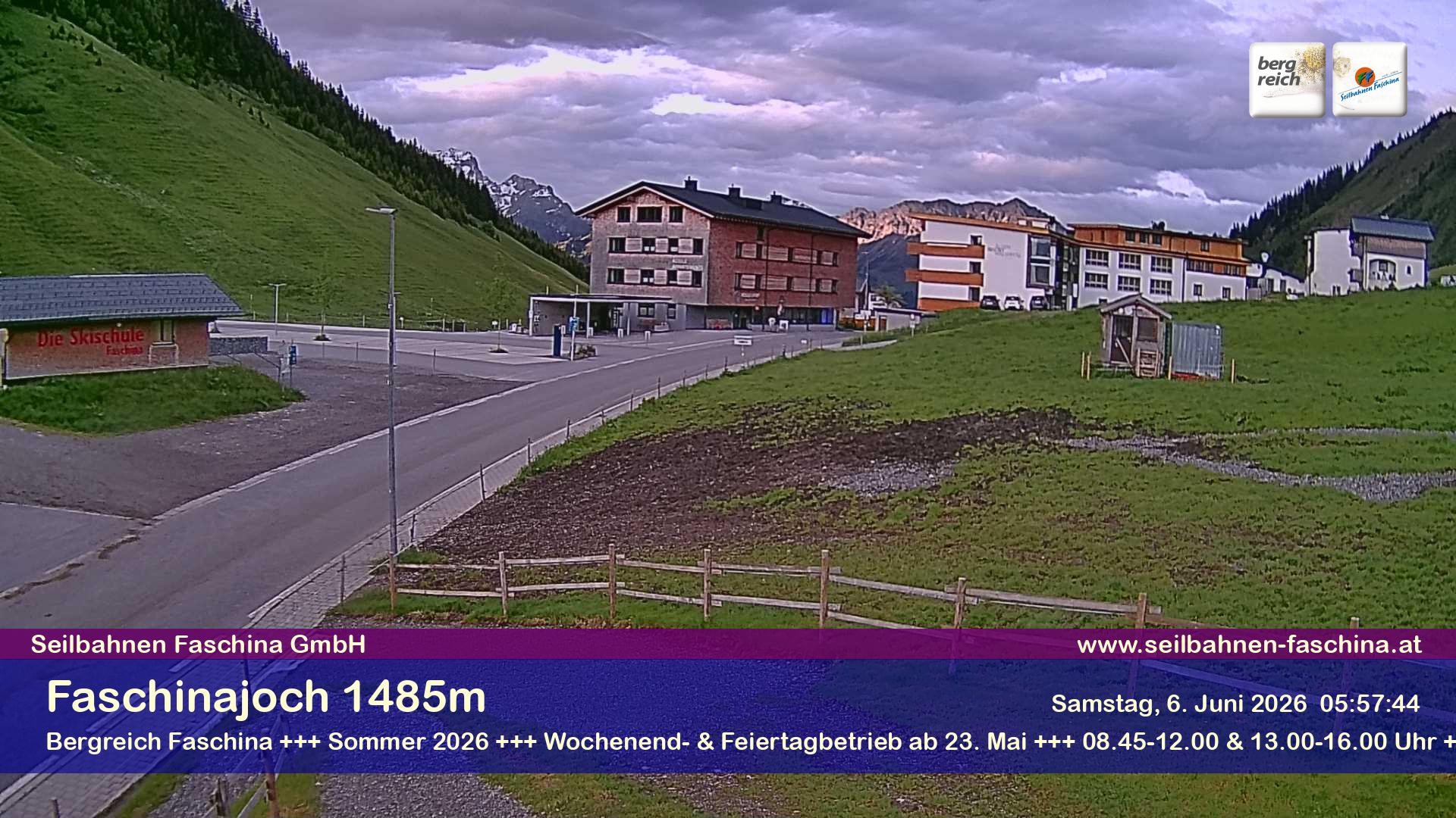 Archiv Foto Webcam Faschinapass, Stafelalpbahn