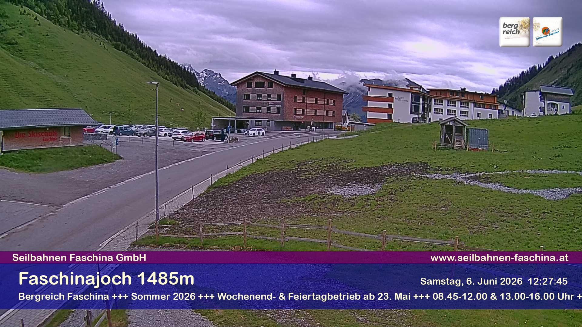 Archiv Foto Webcam Faschinapass, Stafelalpbahn