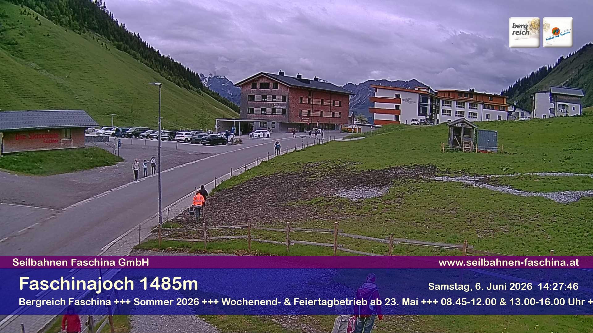 Archiv Foto Webcam Faschinapass, Stafelalpbahn
