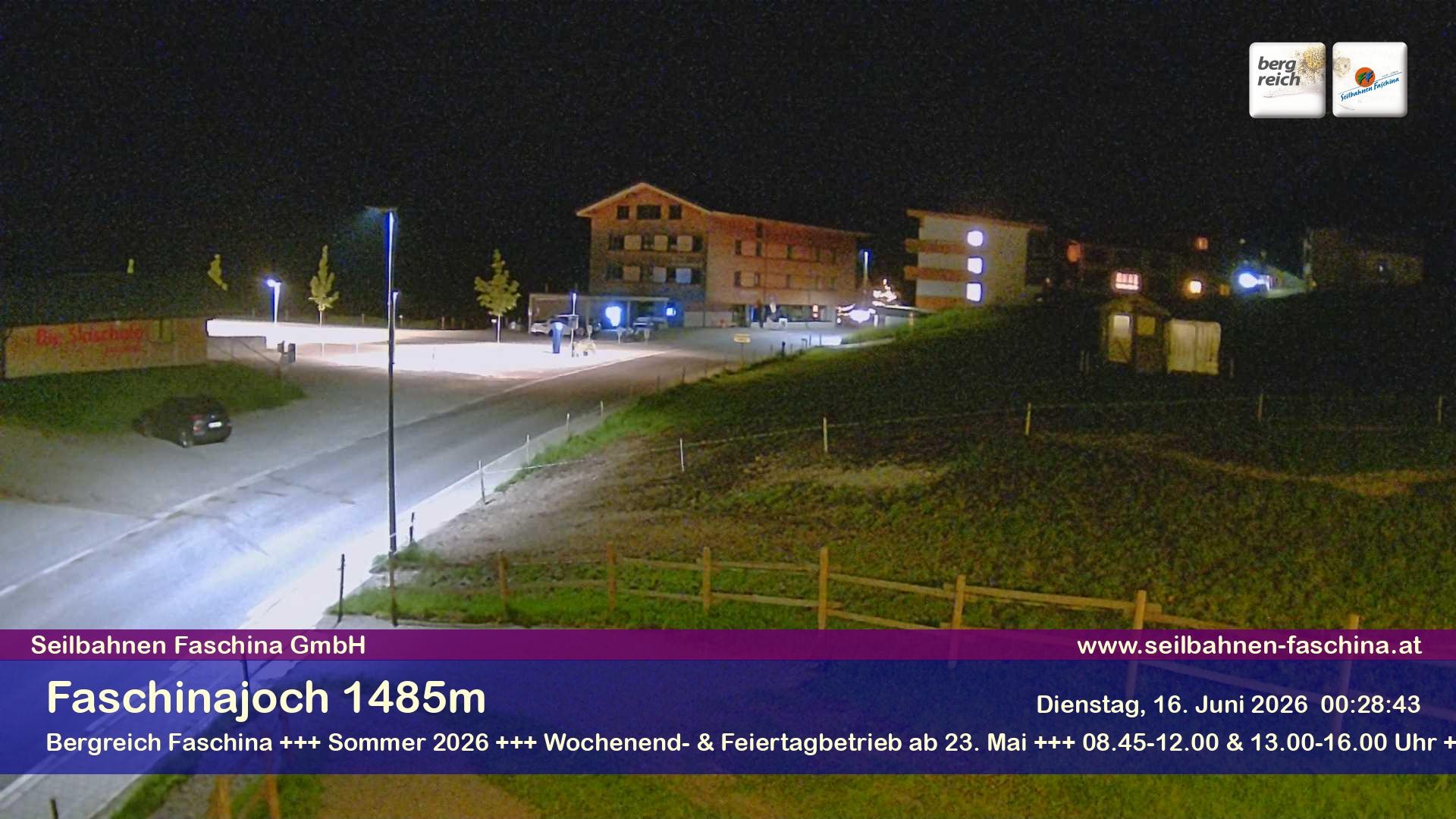 Archiv Foto Webcam Faschinapass, Stafelalpbahn