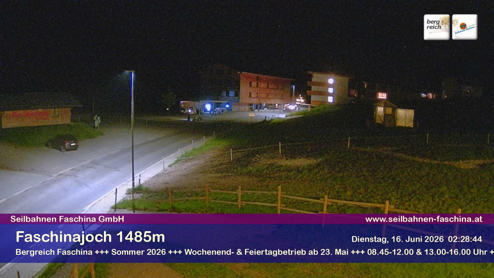 Archiv Foto Webcam Faschinapass, Stafelalpbahn