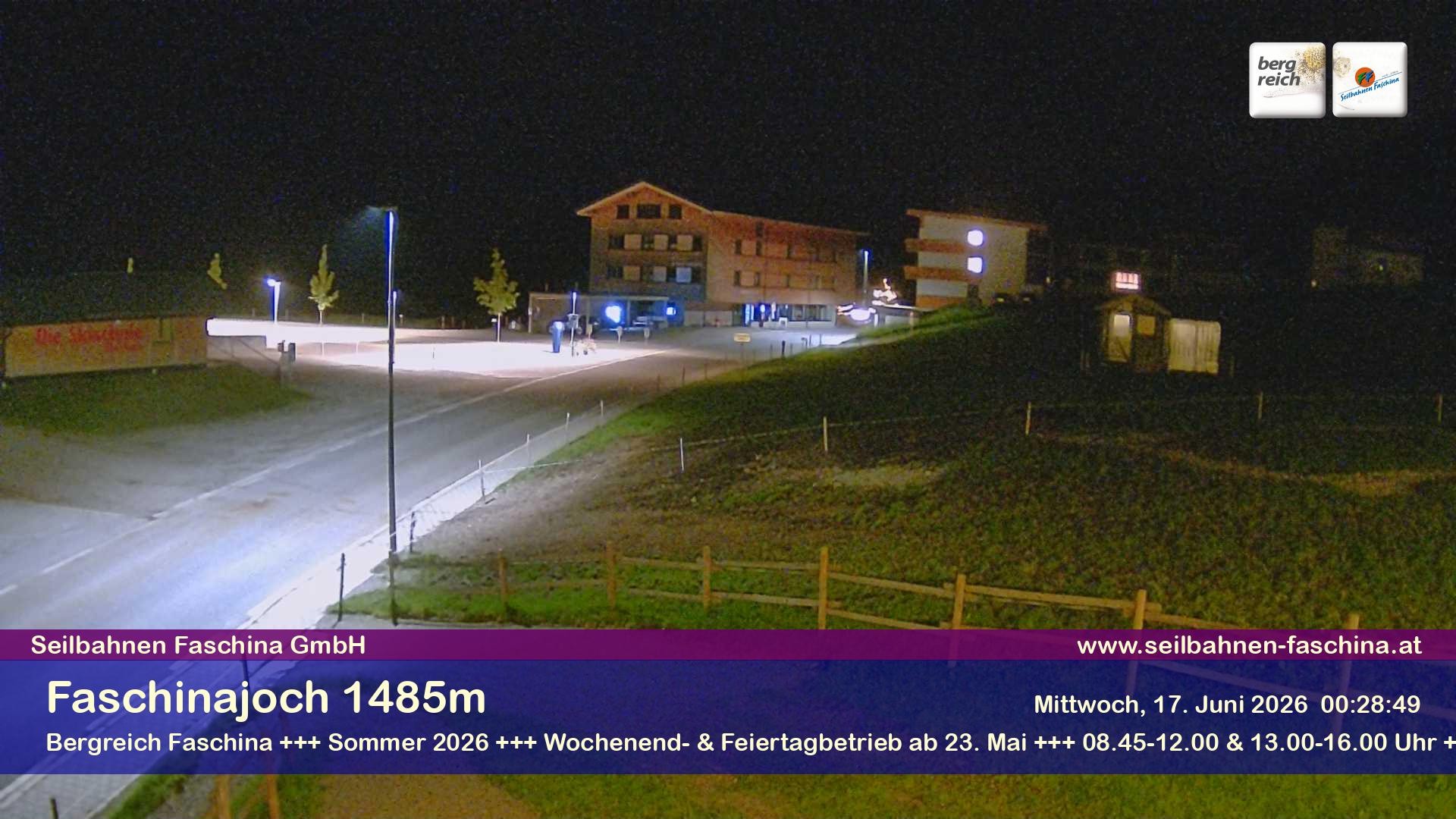 Archiv Foto Webcam Faschinapass, Stafelalpbahn