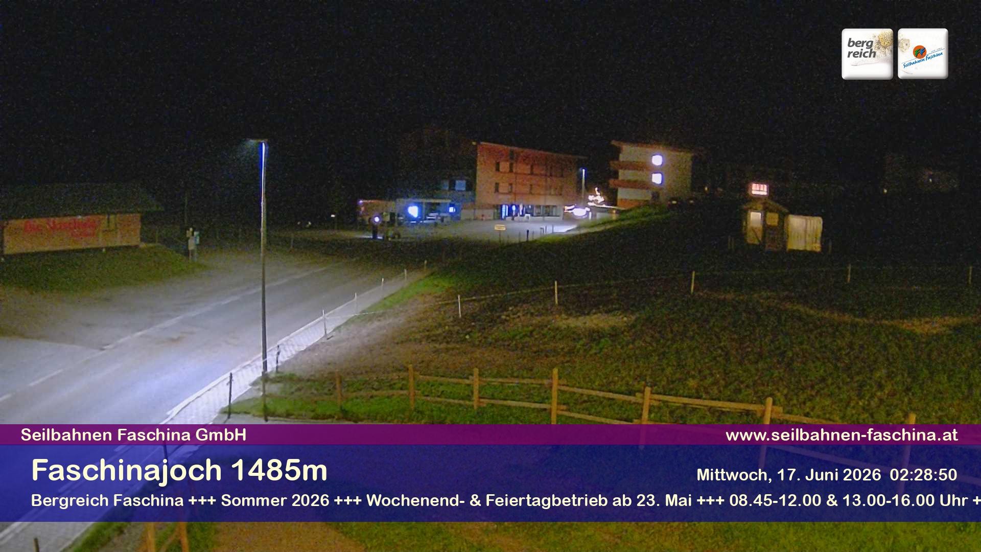 Archiv Foto Webcam Faschinapass, Stafelalpbahn