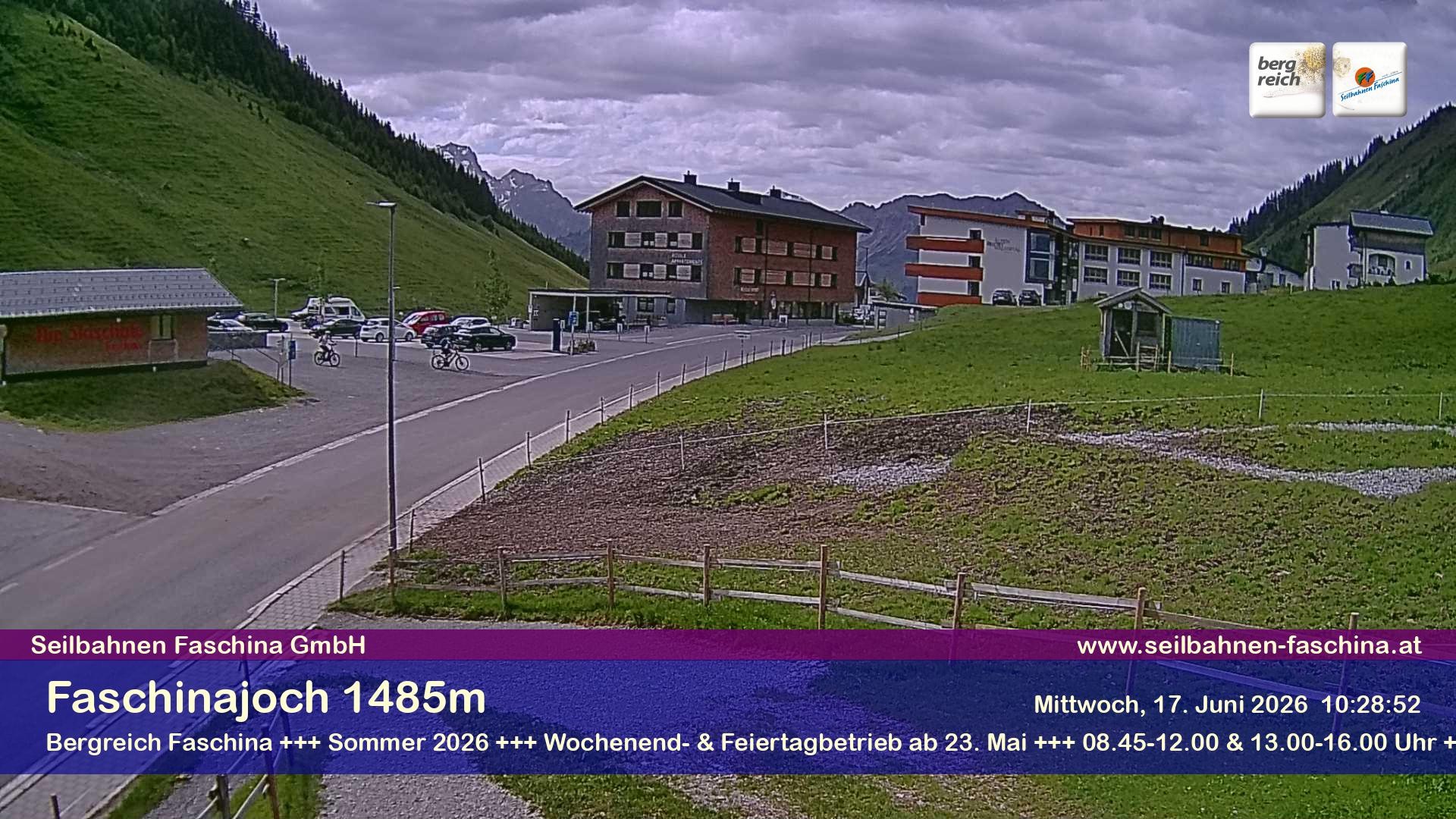 Archiv Foto Webcam Faschinapass, Stafelalpbahn