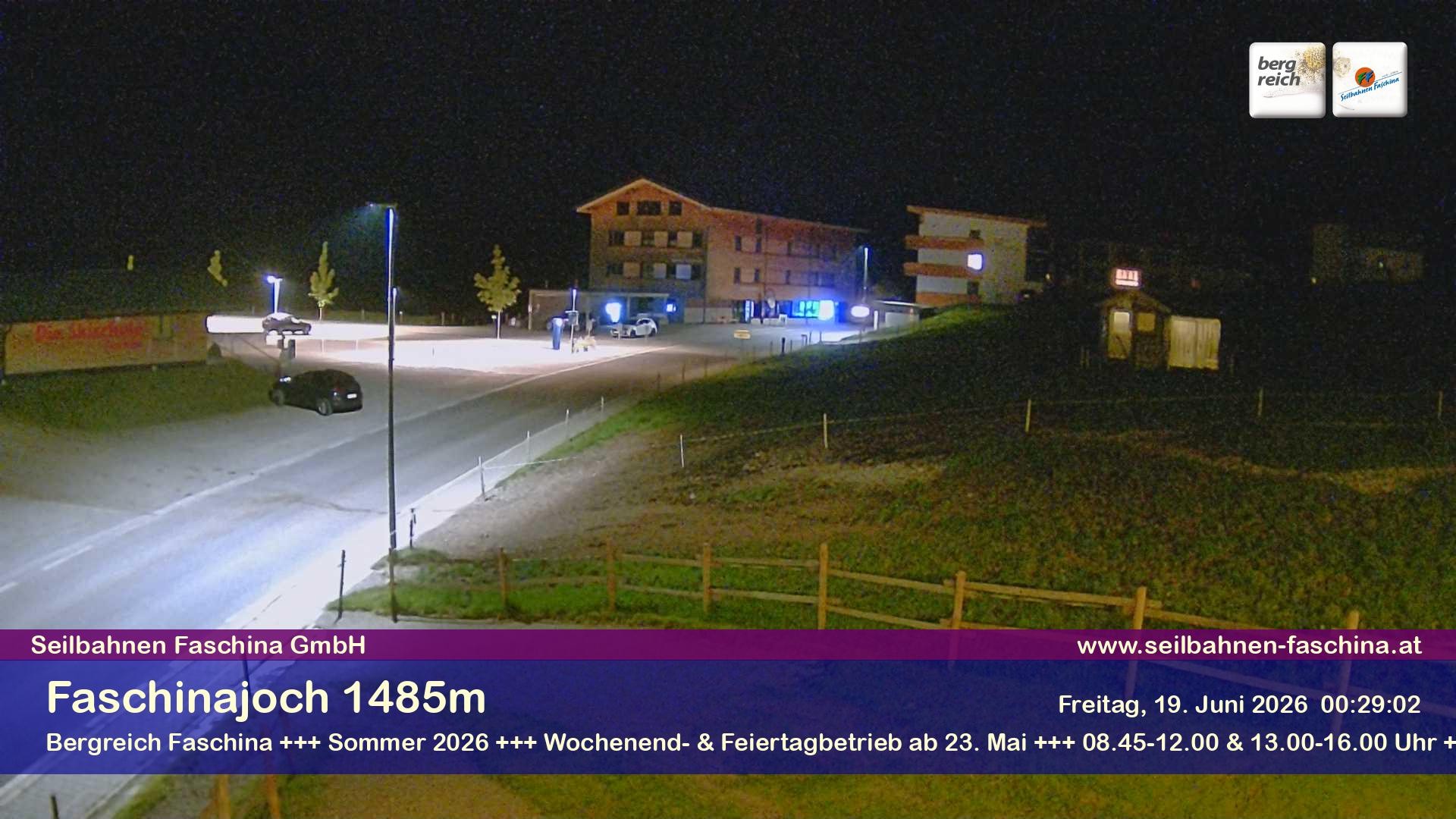 Archiv Foto Webcam Faschinapass, Stafelalpbahn
