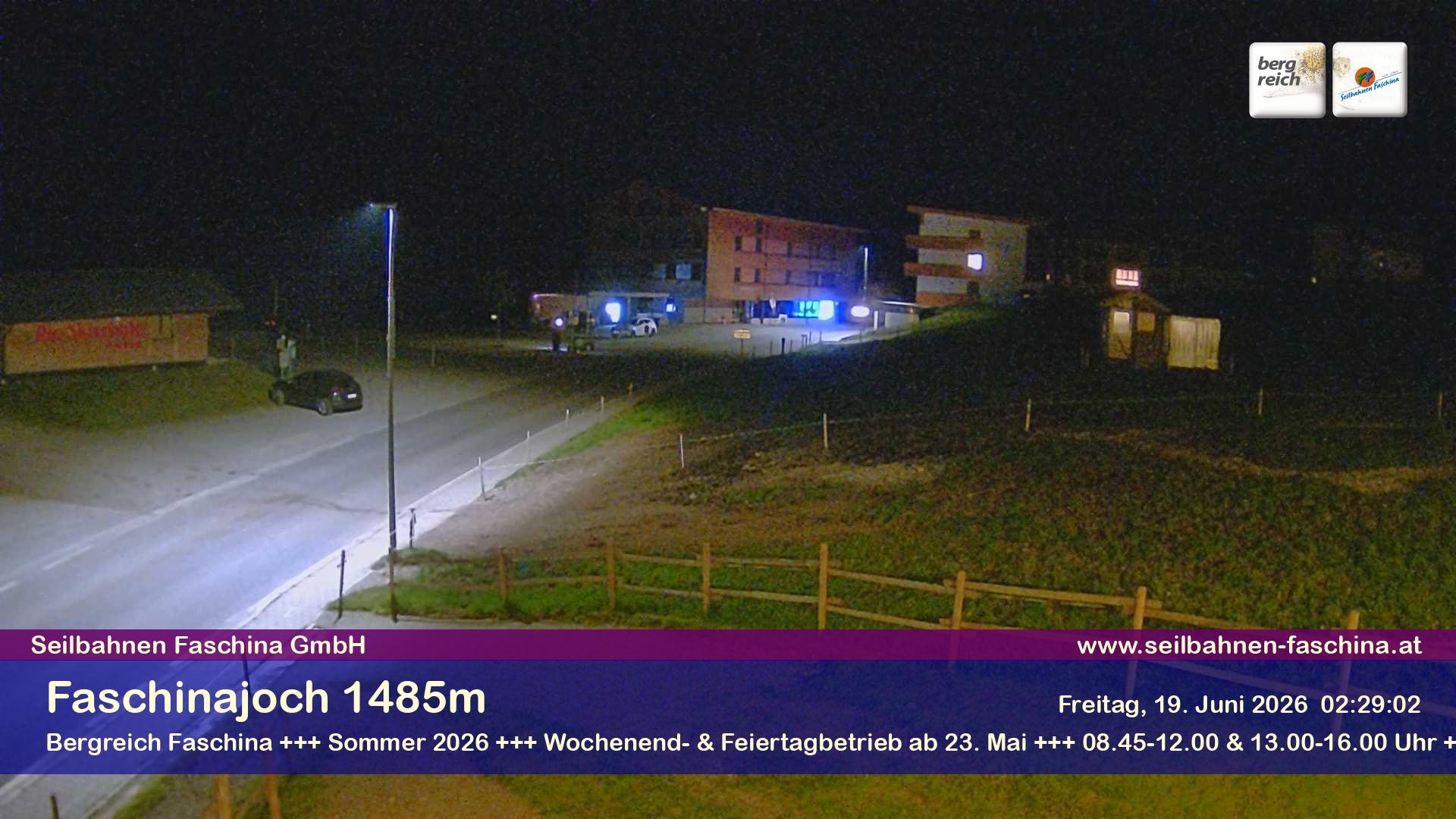 Archiv Foto Webcam Faschinapass, Stafelalpbahn