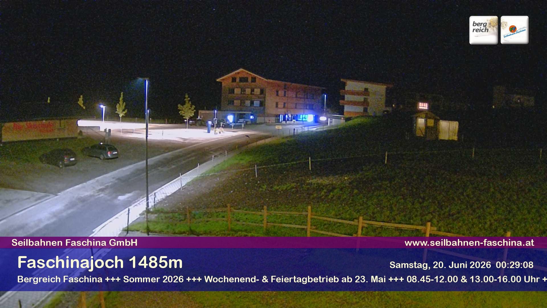 Archiv Foto Webcam Faschinapass, Stafelalpbahn