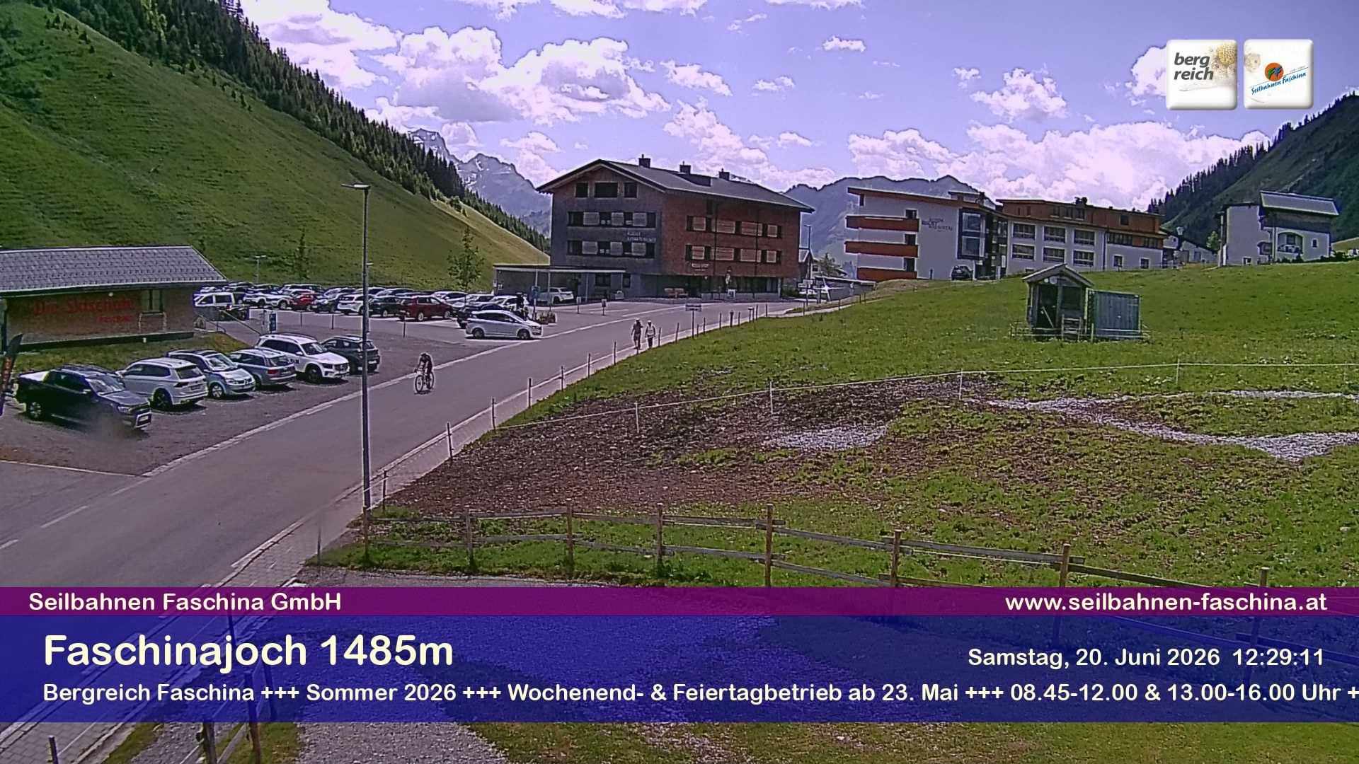 Archiv Foto Webcam Faschinapass, Stafelalpbahn