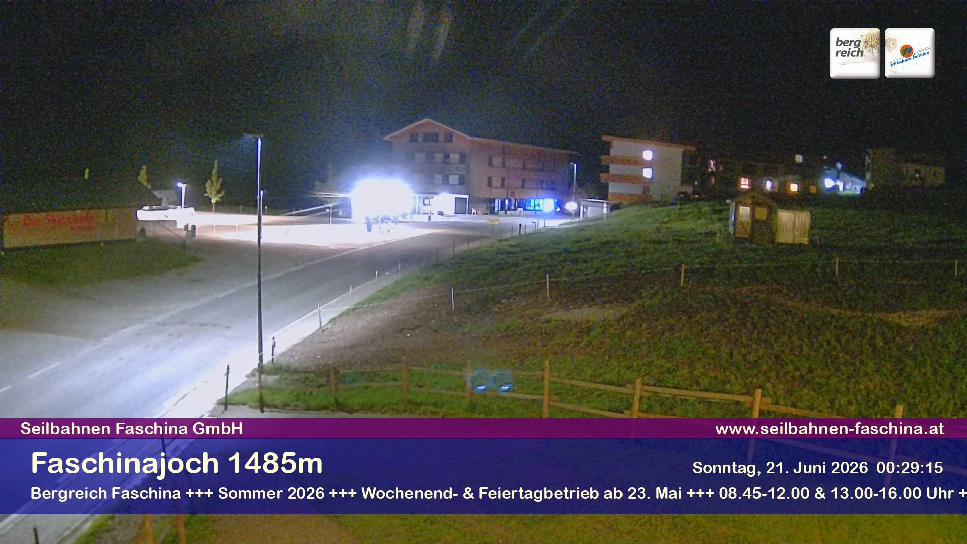 Archiv Foto Webcam Faschinapass, Stafelalpbahn