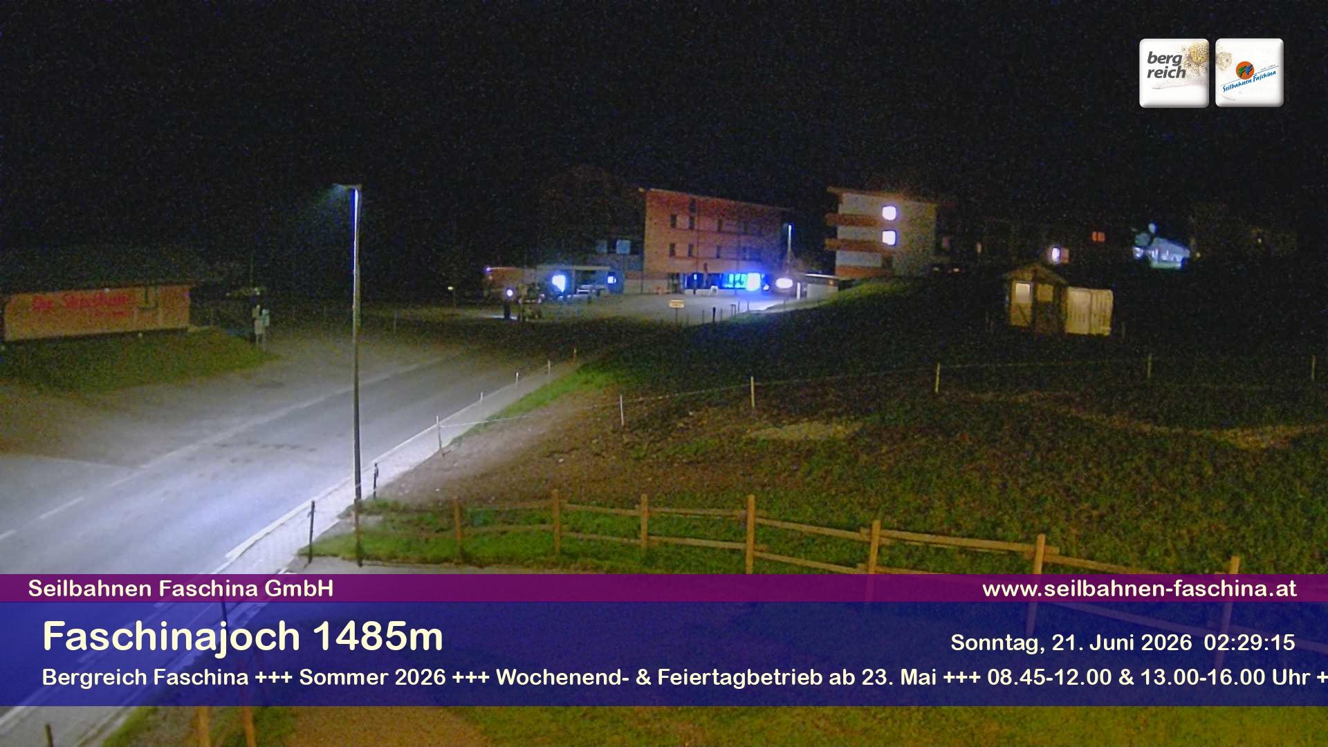 Archiv Foto Webcam Faschinapass, Stafelalpbahn