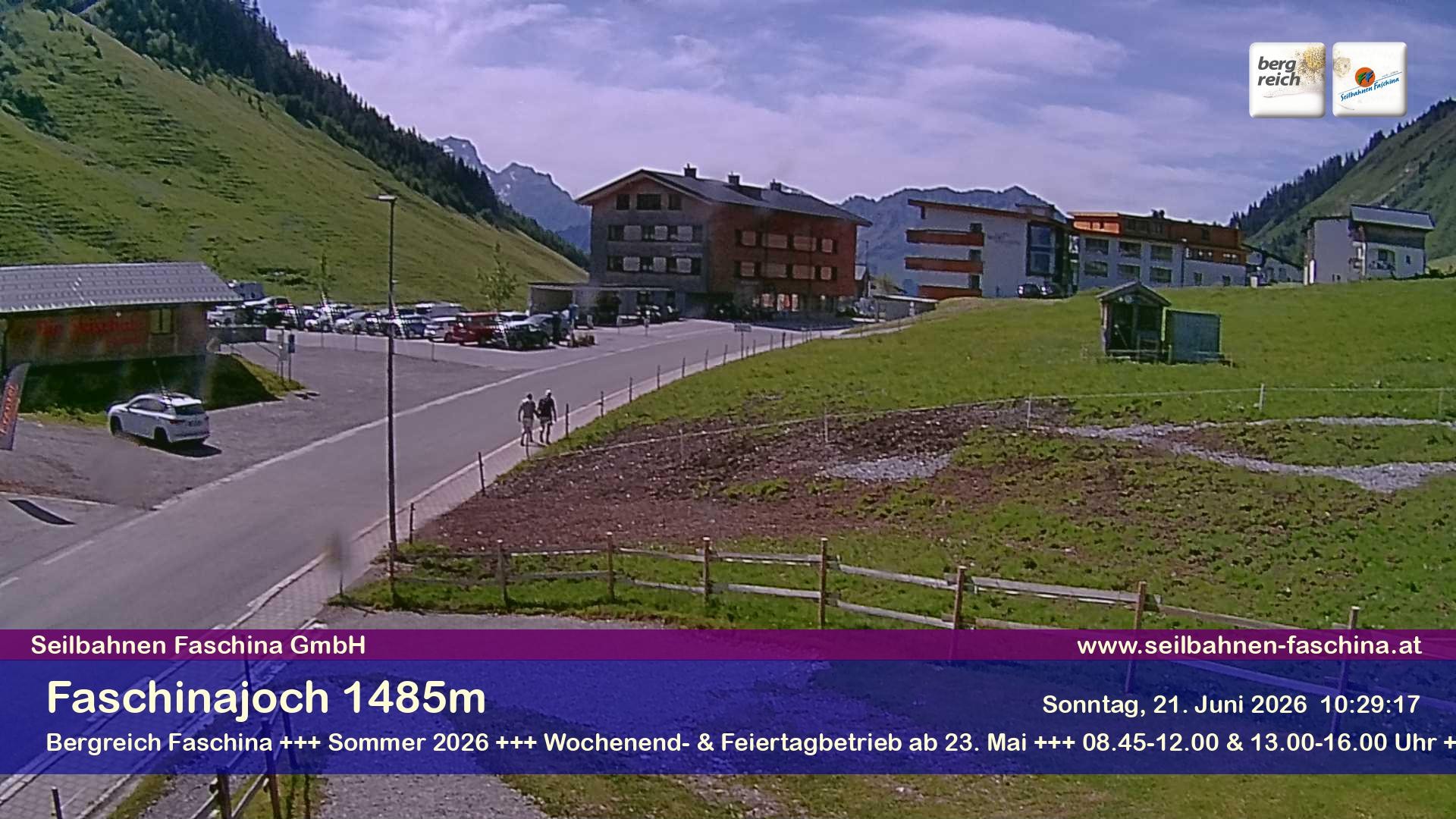 Archiv Foto Webcam Faschinapass, Stafelalpbahn