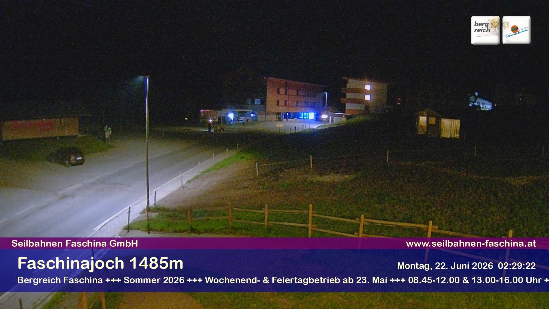 Archiv Foto Webcam Faschinapass, Stafelalpbahn