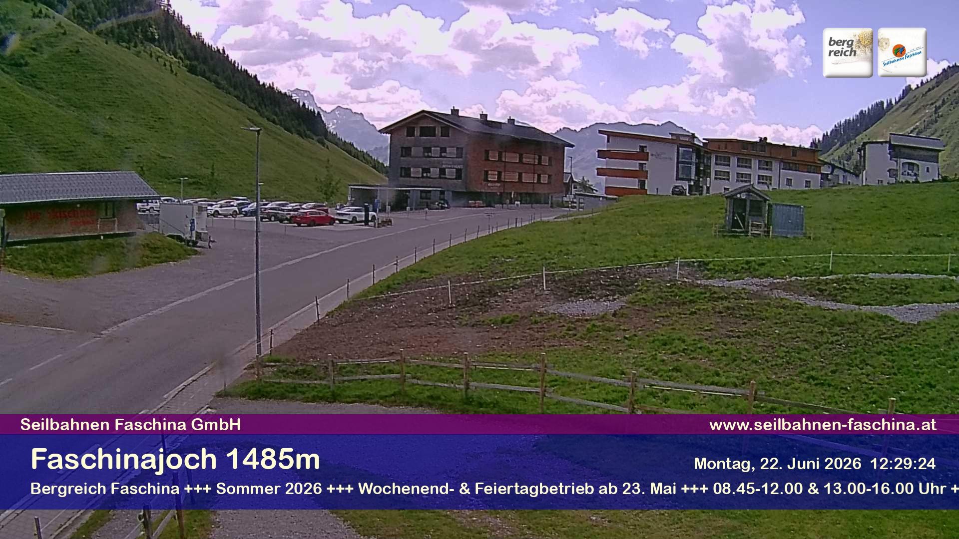 Archiv Foto Webcam Faschinapass, Stafelalpbahn