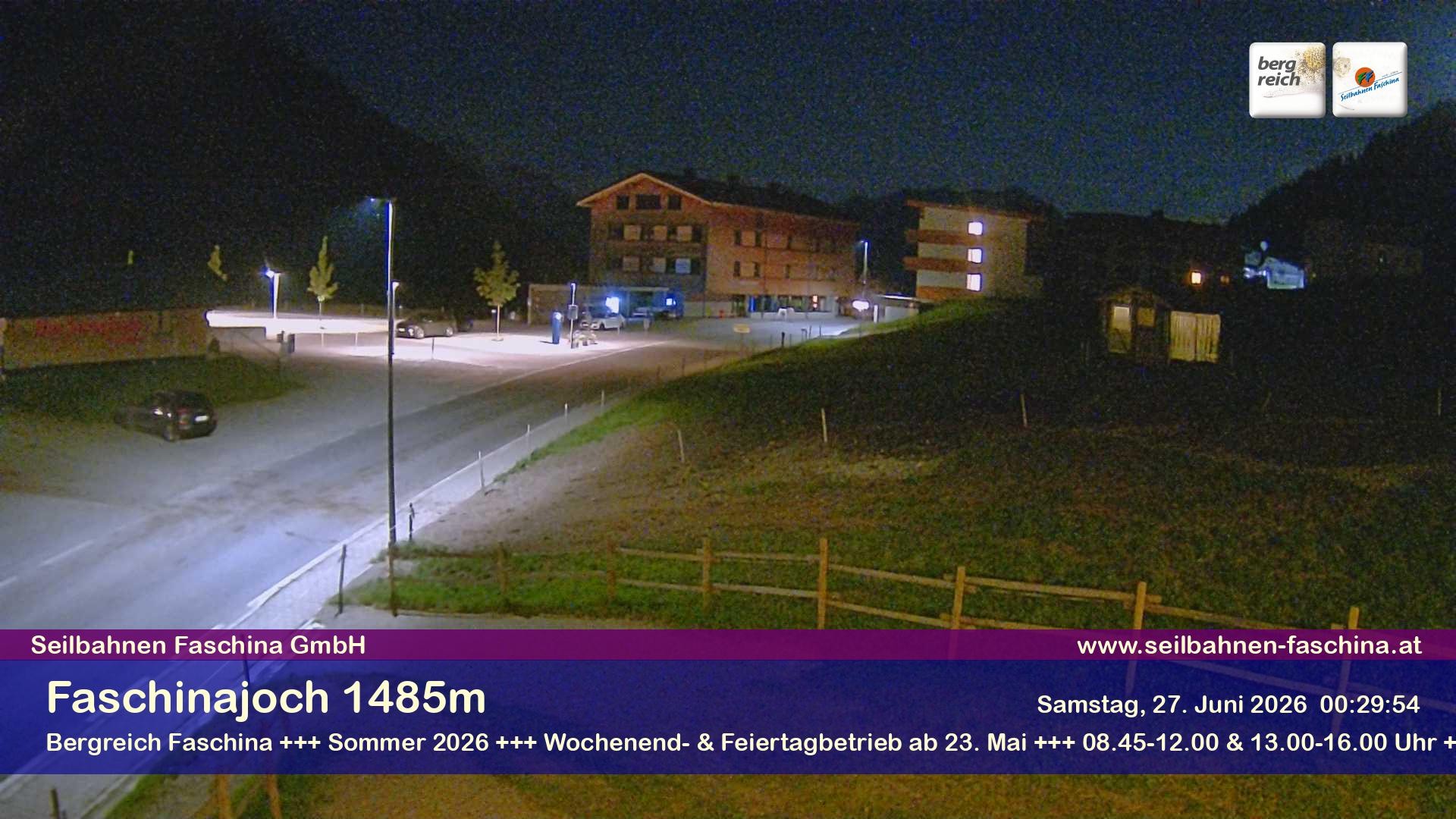 Archiv Foto Webcam Faschinapass, Stafelalpbahn