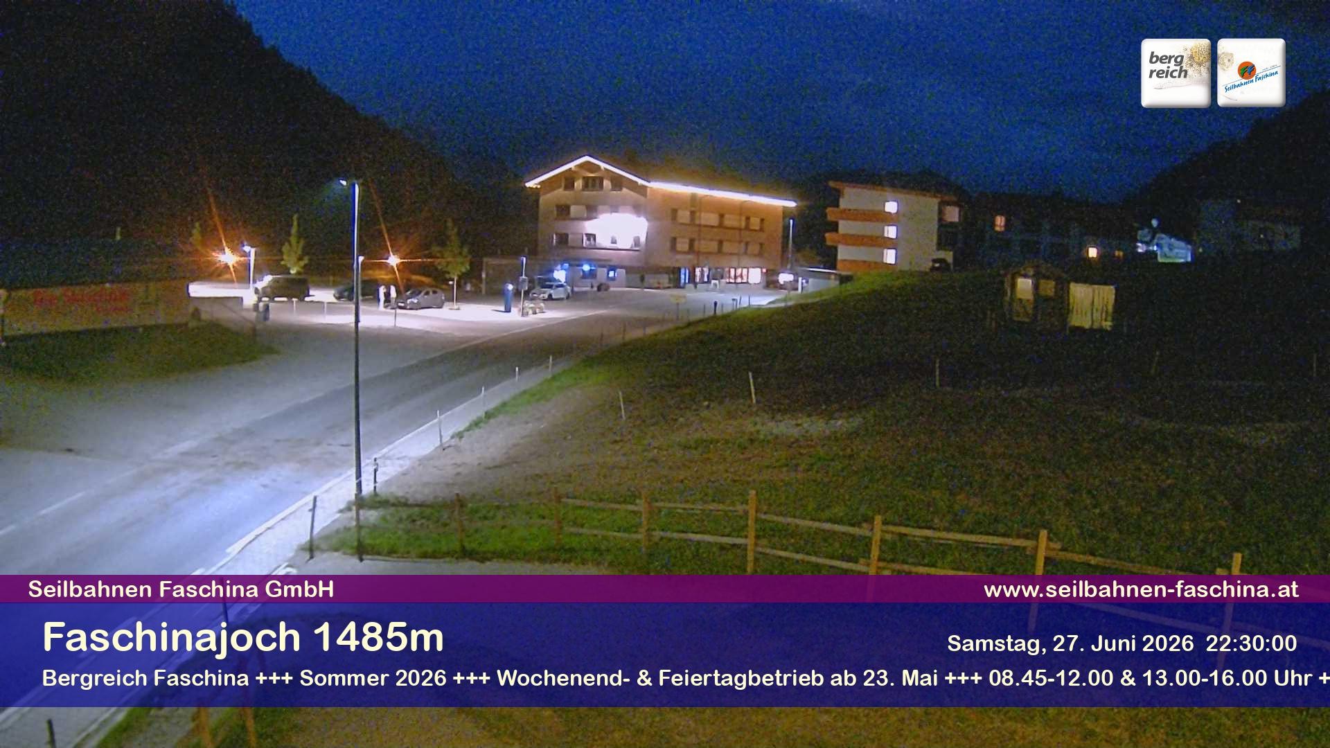 Archiv Foto Webcam Faschinapass, Stafelalpbahn