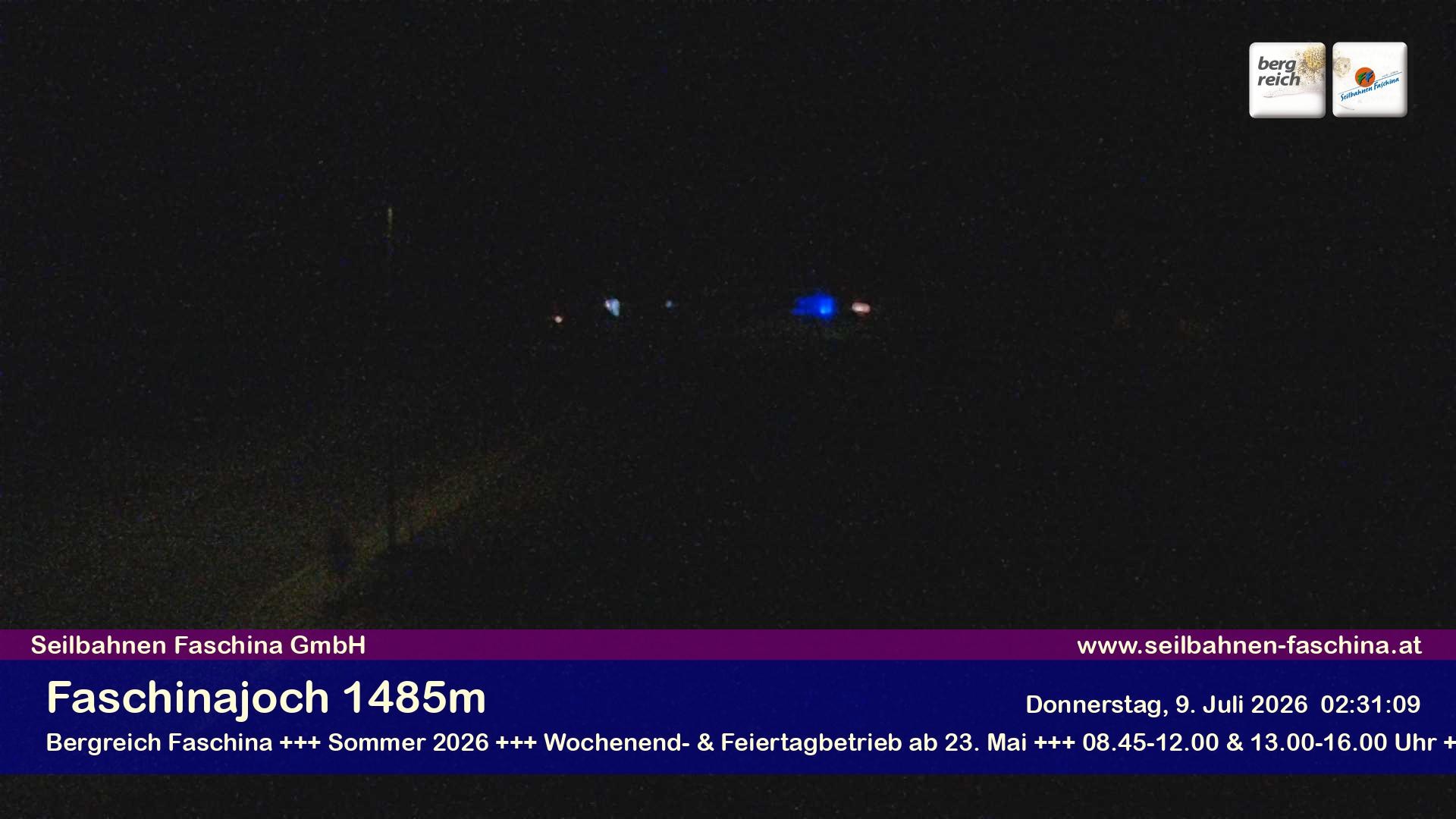 Archiv Foto Webcam Faschinapass, Stafelalpbahn