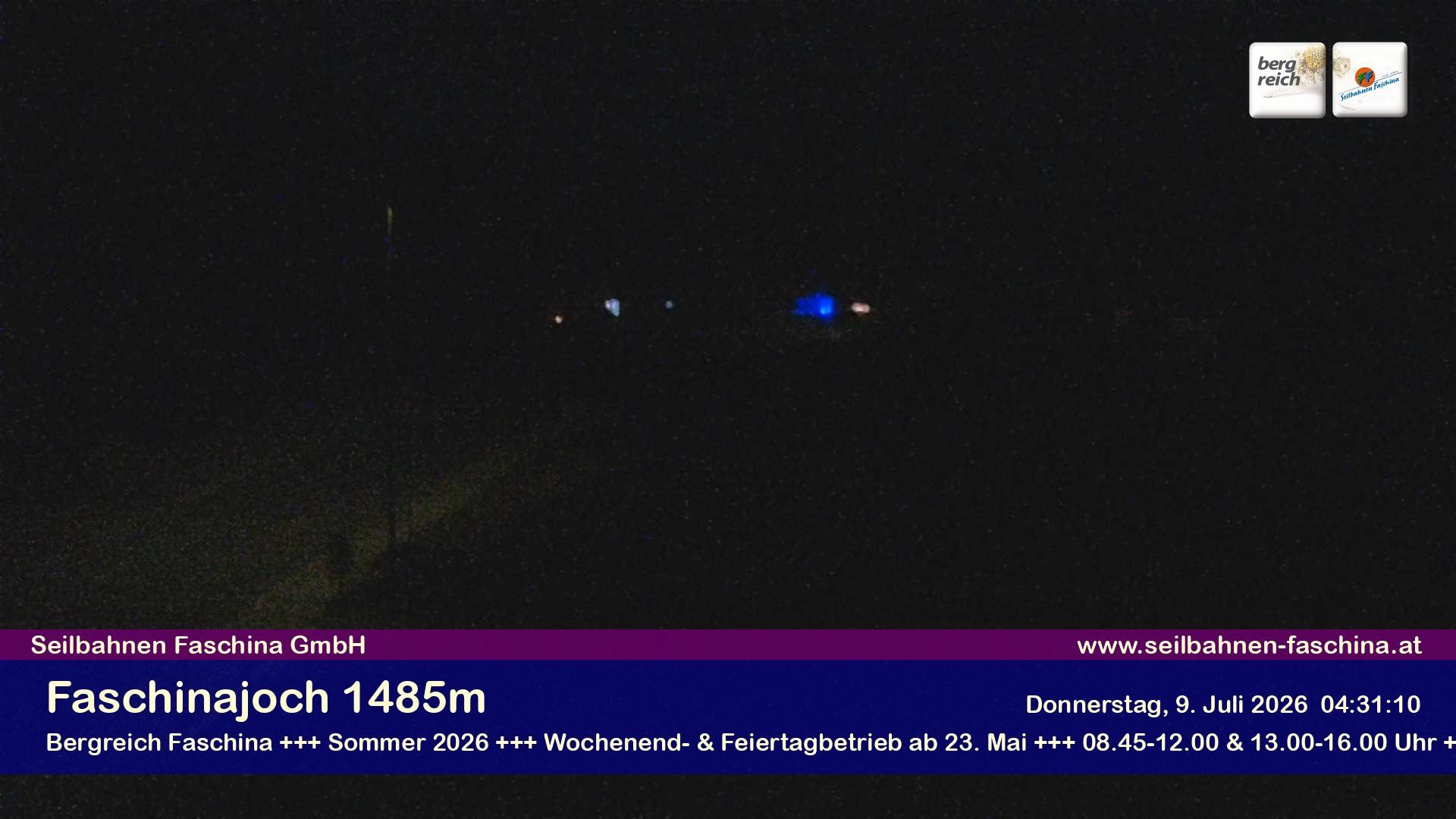 Archiv Foto Webcam Faschinapass, Stafelalpbahn