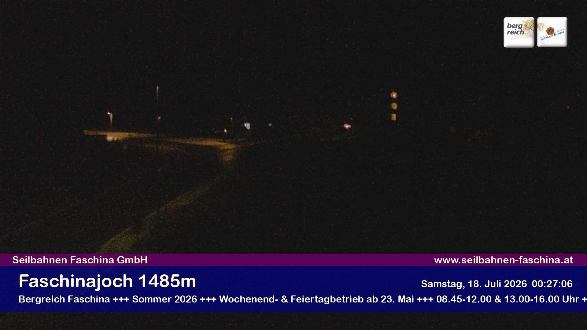 Archiv Foto Webcam Faschinapass, Stafelalpbahn