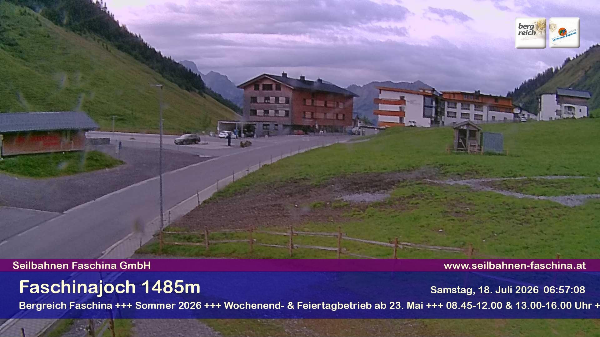 Archiv Foto Webcam Faschinapass, Stafelalpbahn