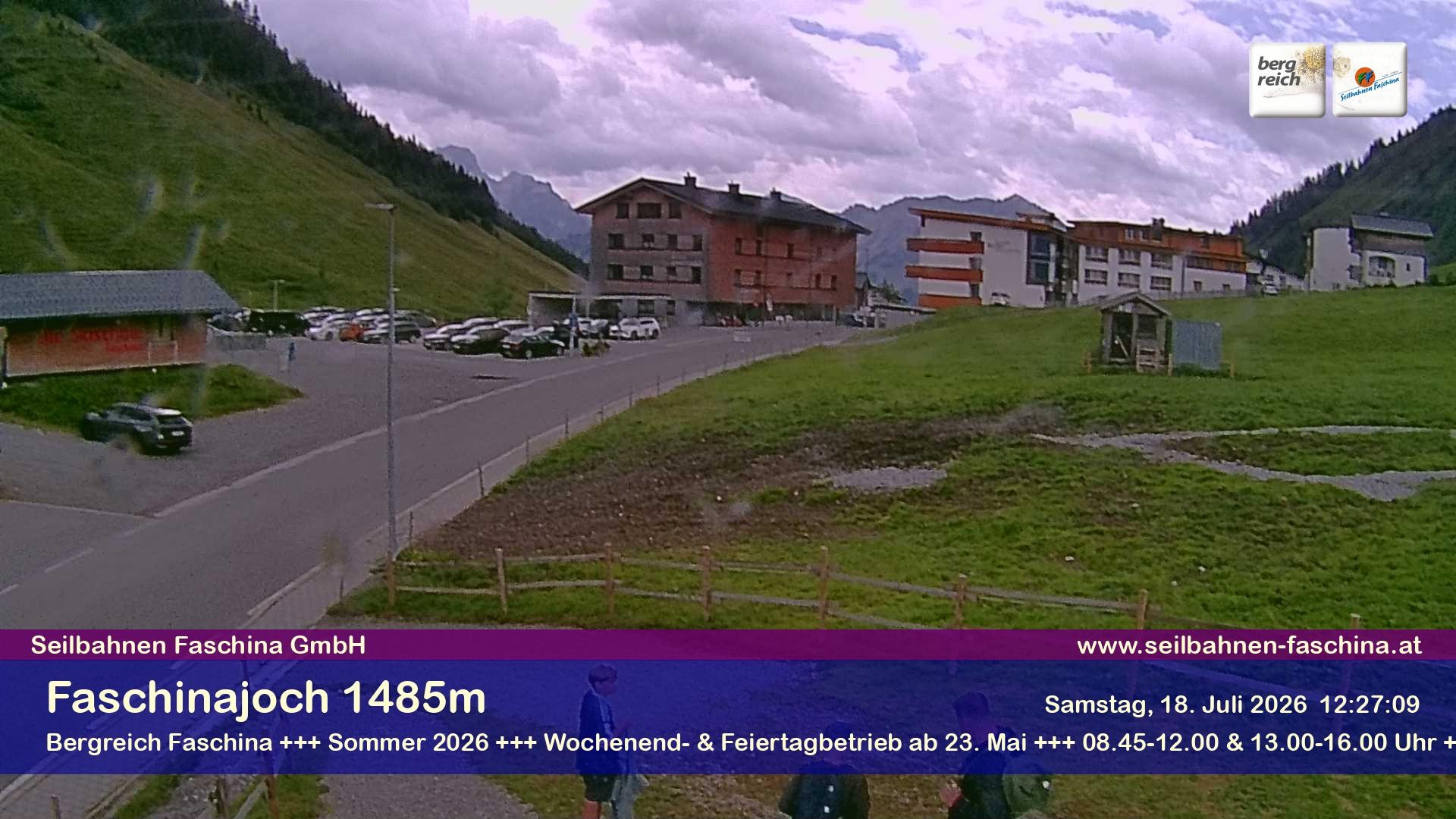 Archiv Foto Webcam Faschinapass, Stafelalpbahn
