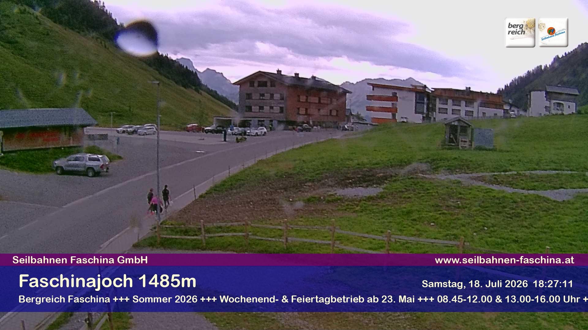 Archiv Foto Webcam Faschinapass, Stafelalpbahn