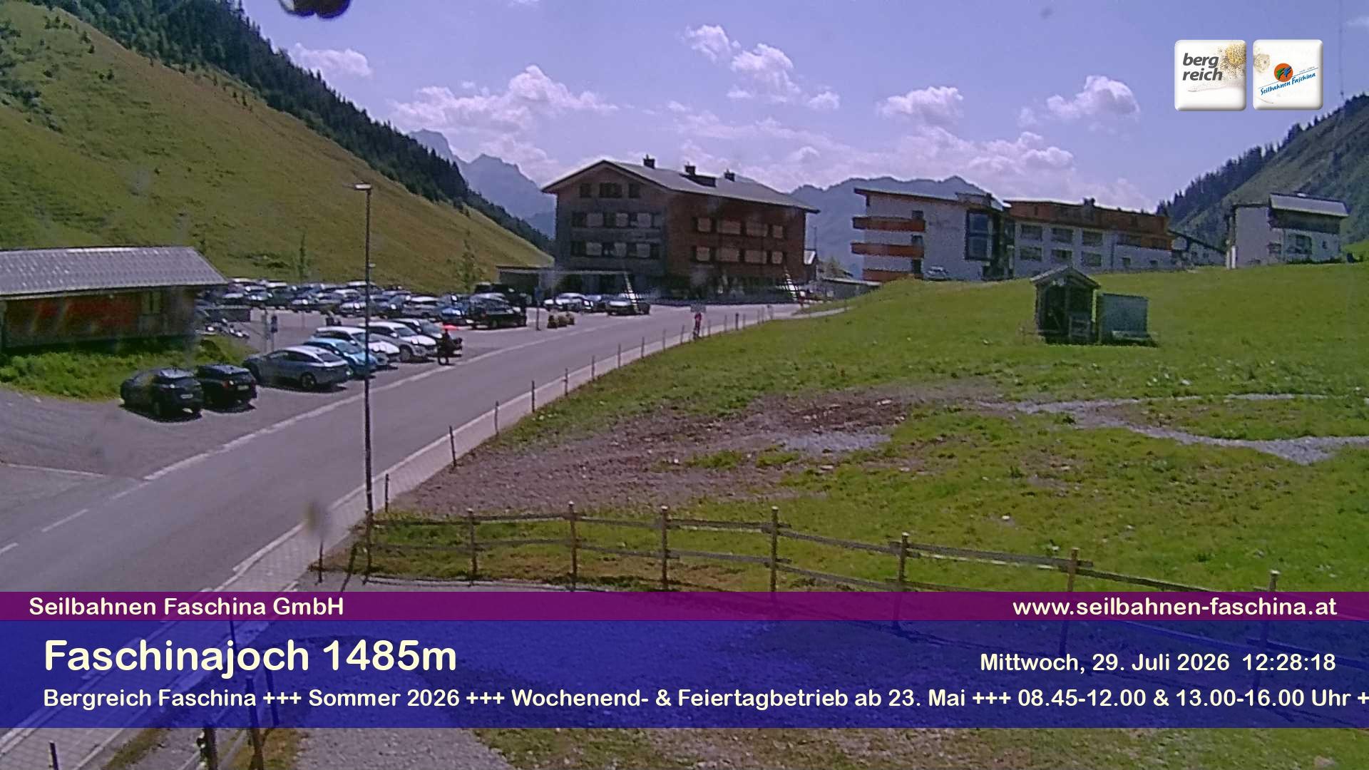 Archiv Foto Webcam Faschinapass, Stafelalpbahn