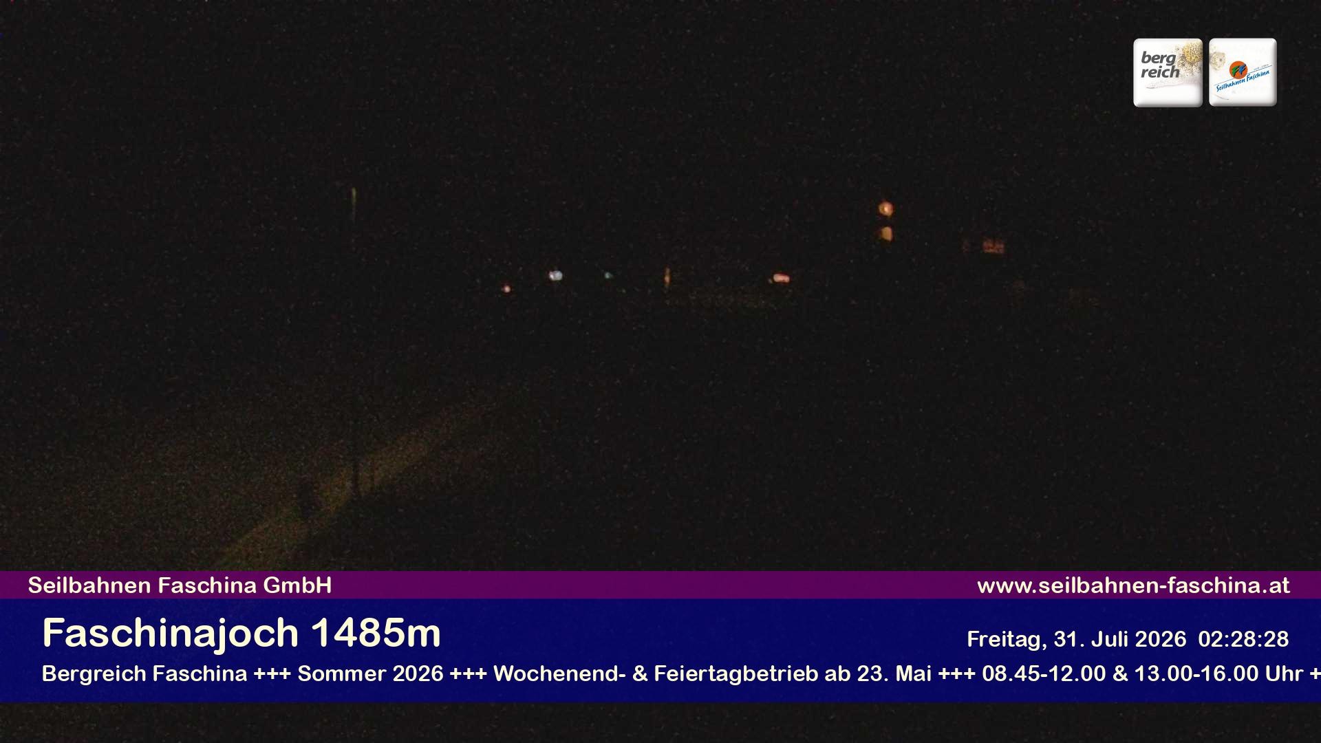 Archiv Foto Webcam Faschinapass, Stafelalpbahn