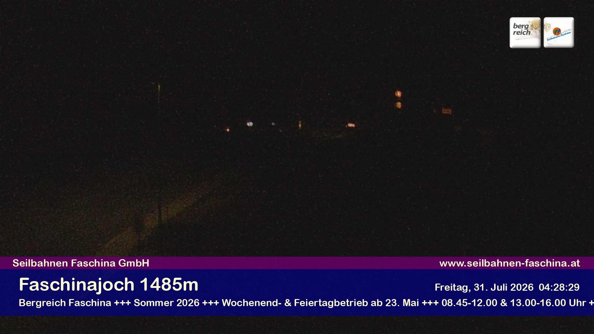 Archiv Foto Webcam Faschinapass, Stafelalpbahn