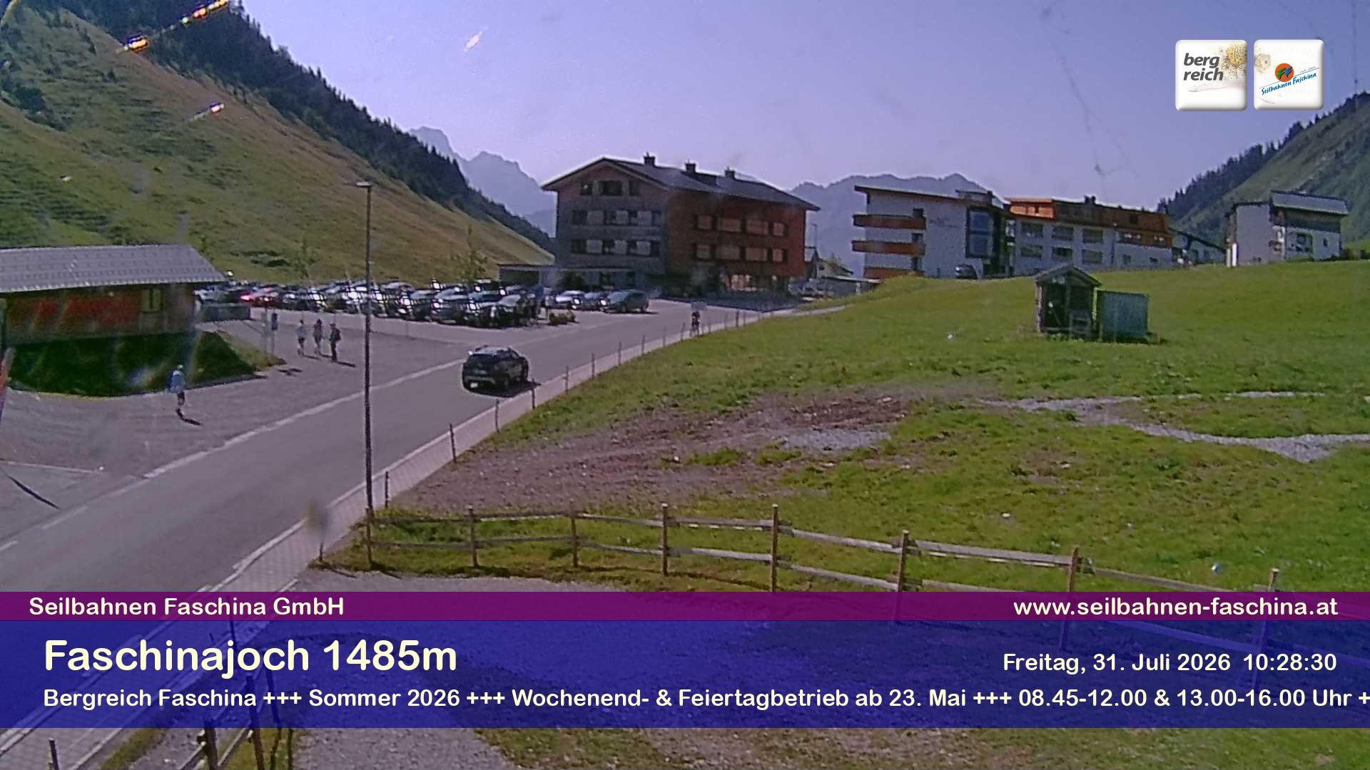 Archiv Foto Webcam Faschinapass, Stafelalpbahn