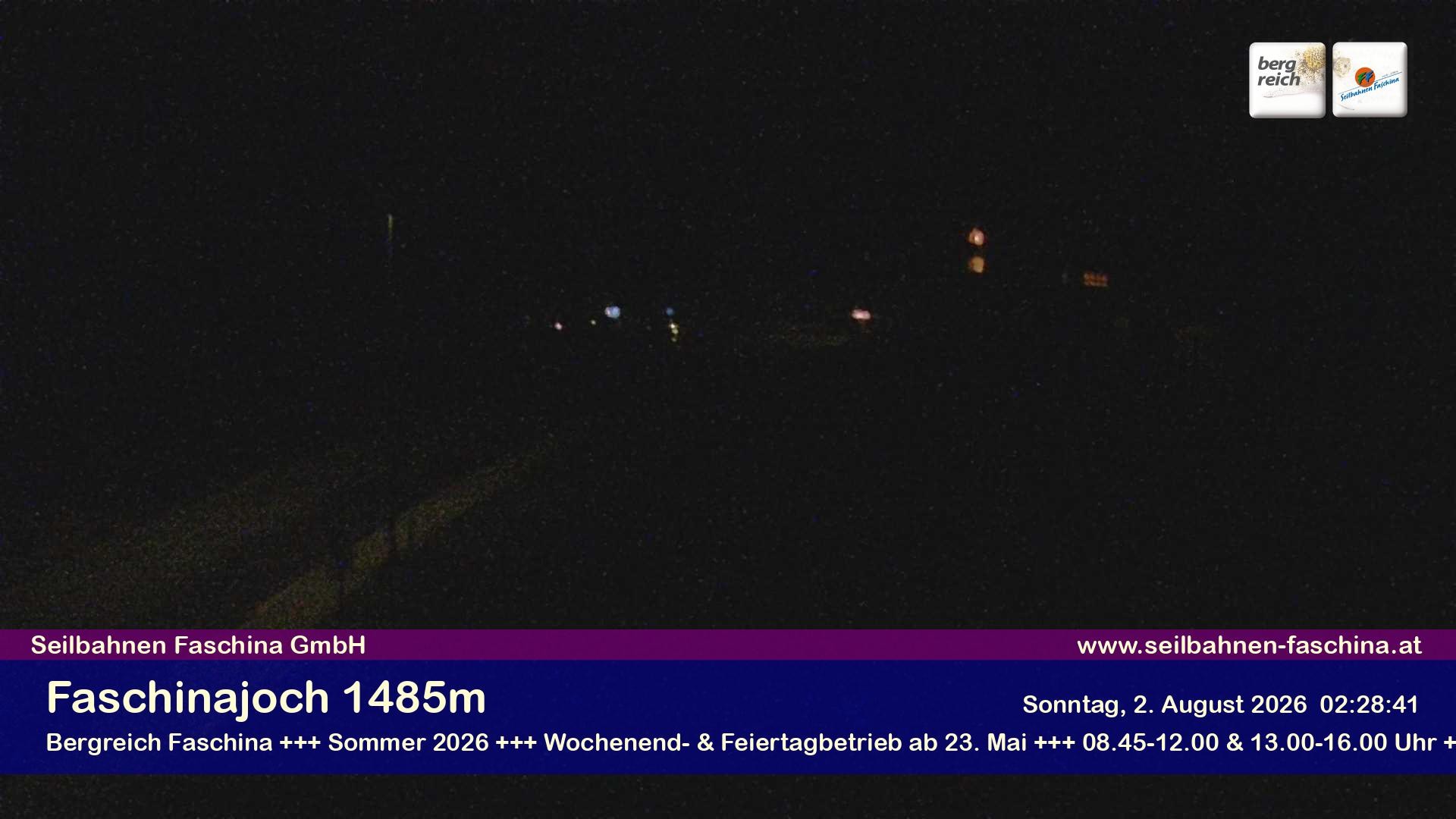 Archiv Foto Webcam Faschinapass, Stafelalpbahn