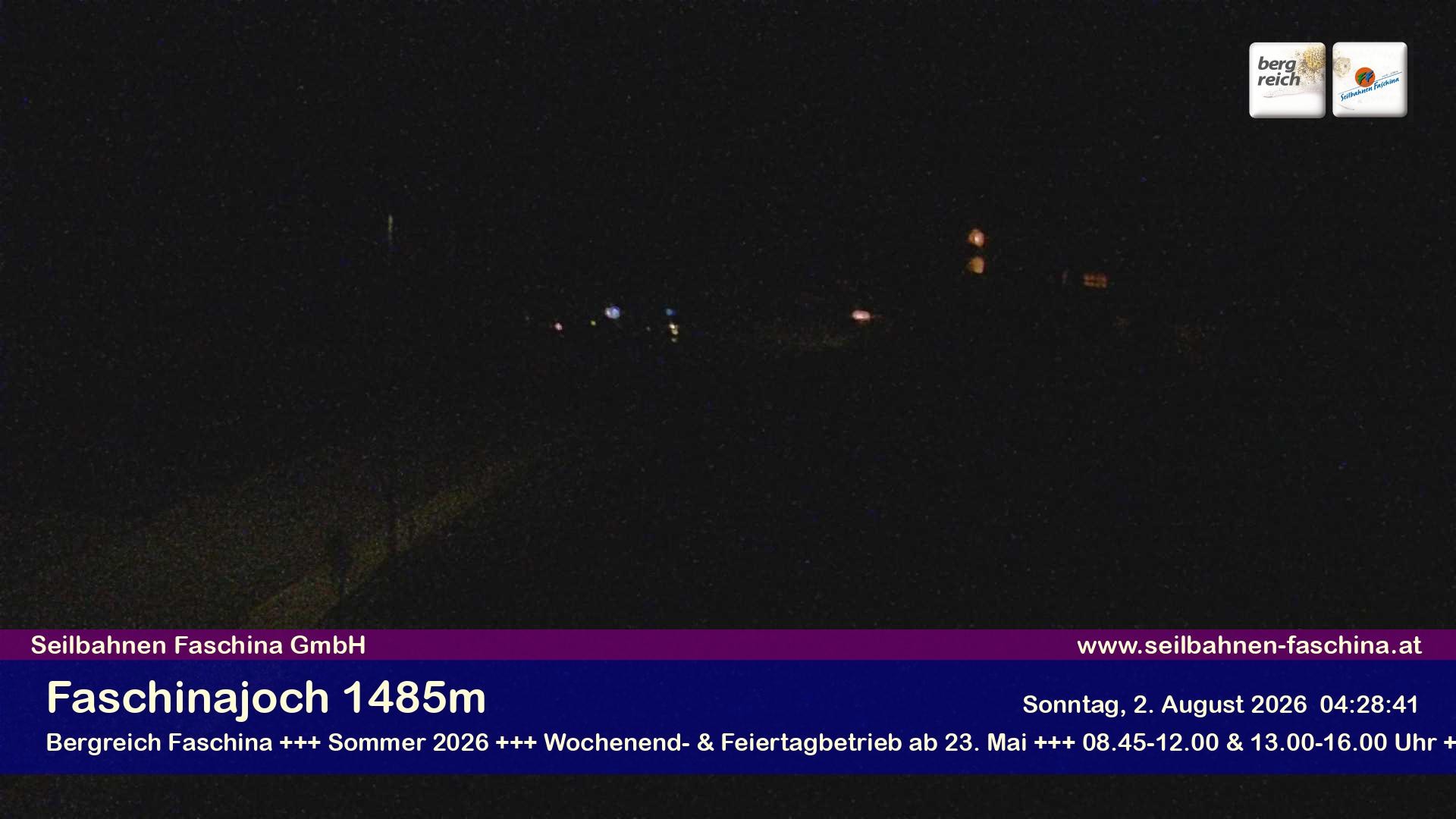 Archiv Foto Webcam Faschinapass, Stafelalpbahn