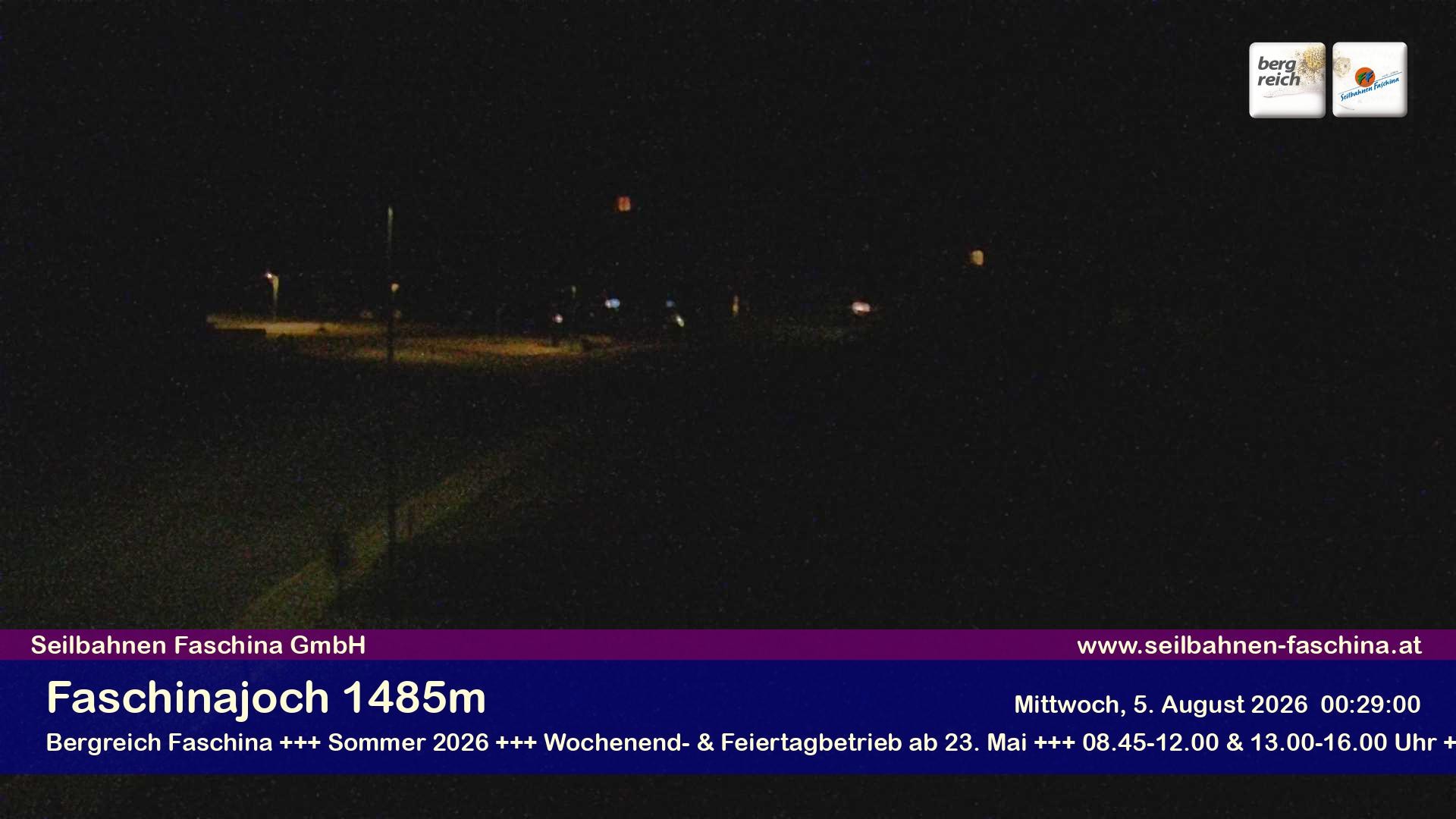 Archiv Foto Webcam Faschinapass, Stafelalpbahn