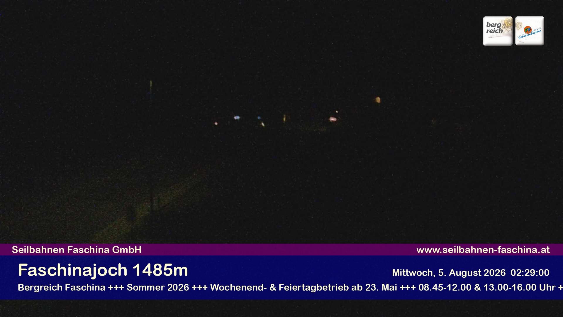 Archiv Foto Webcam Faschinapass, Stafelalpbahn