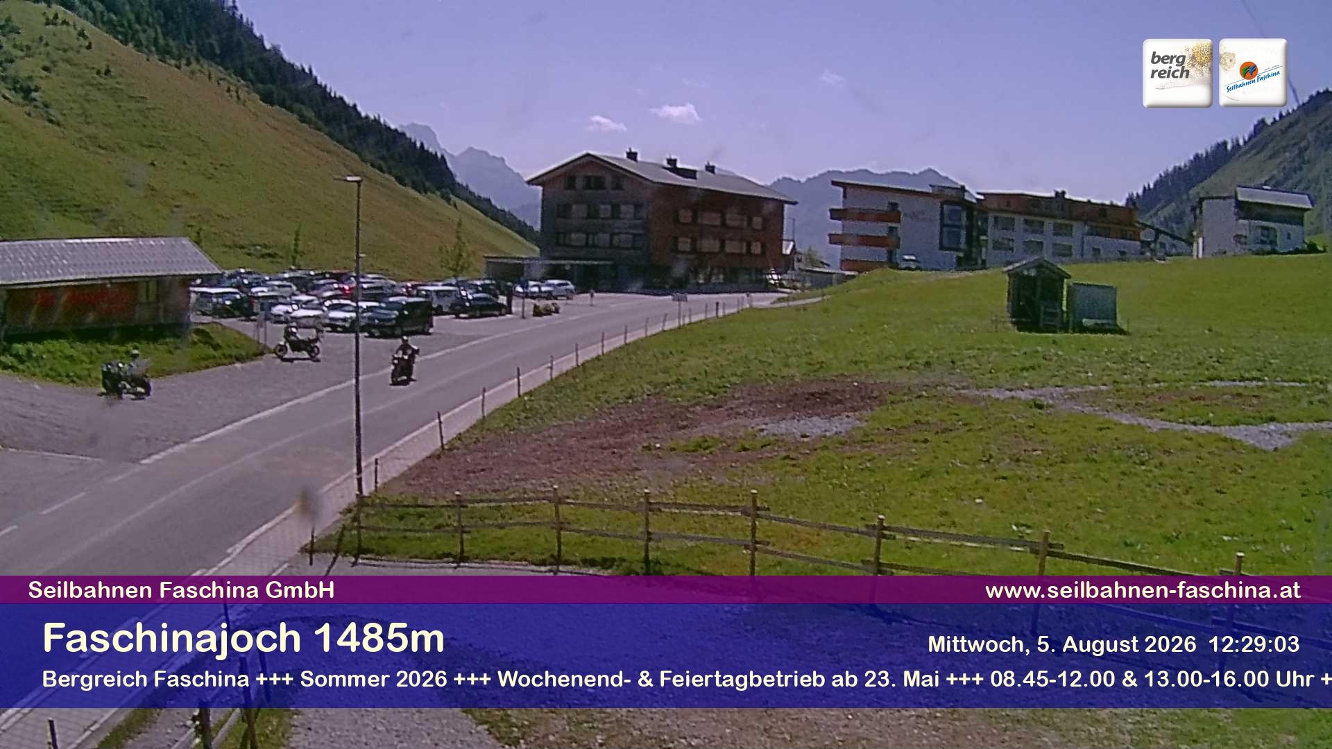 Archiv Foto Webcam Faschinapass, Stafelalpbahn