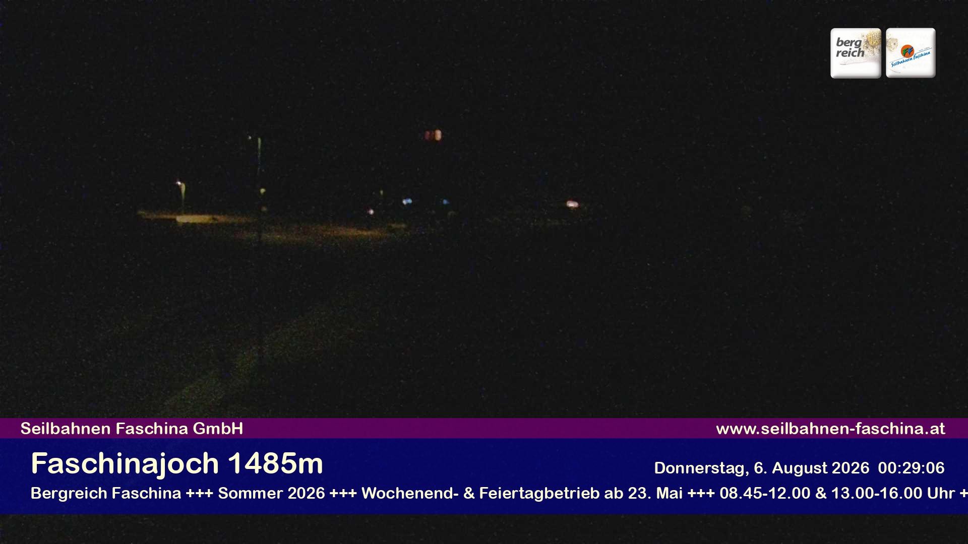 Archiv Foto Webcam Faschinapass, Stafelalpbahn