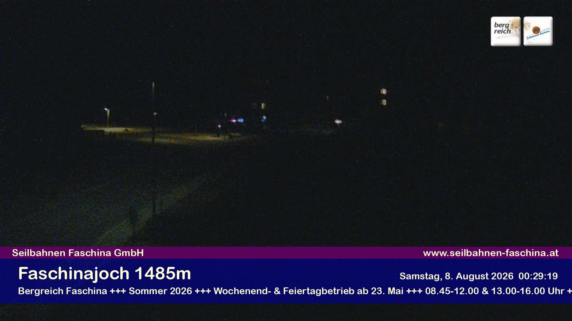 Archiv Foto Webcam Faschinapass, Stafelalpbahn