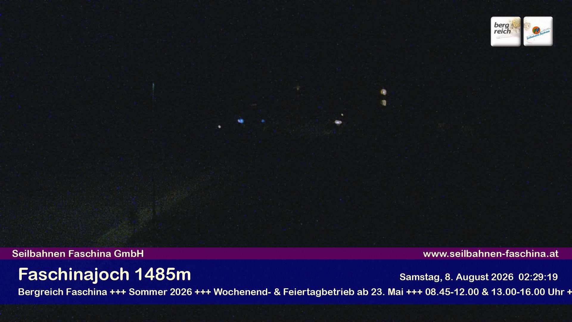 Archiv Foto Webcam Faschinapass, Stafelalpbahn