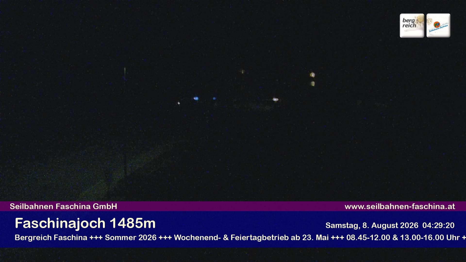 Archiv Foto Webcam Faschinapass, Stafelalpbahn