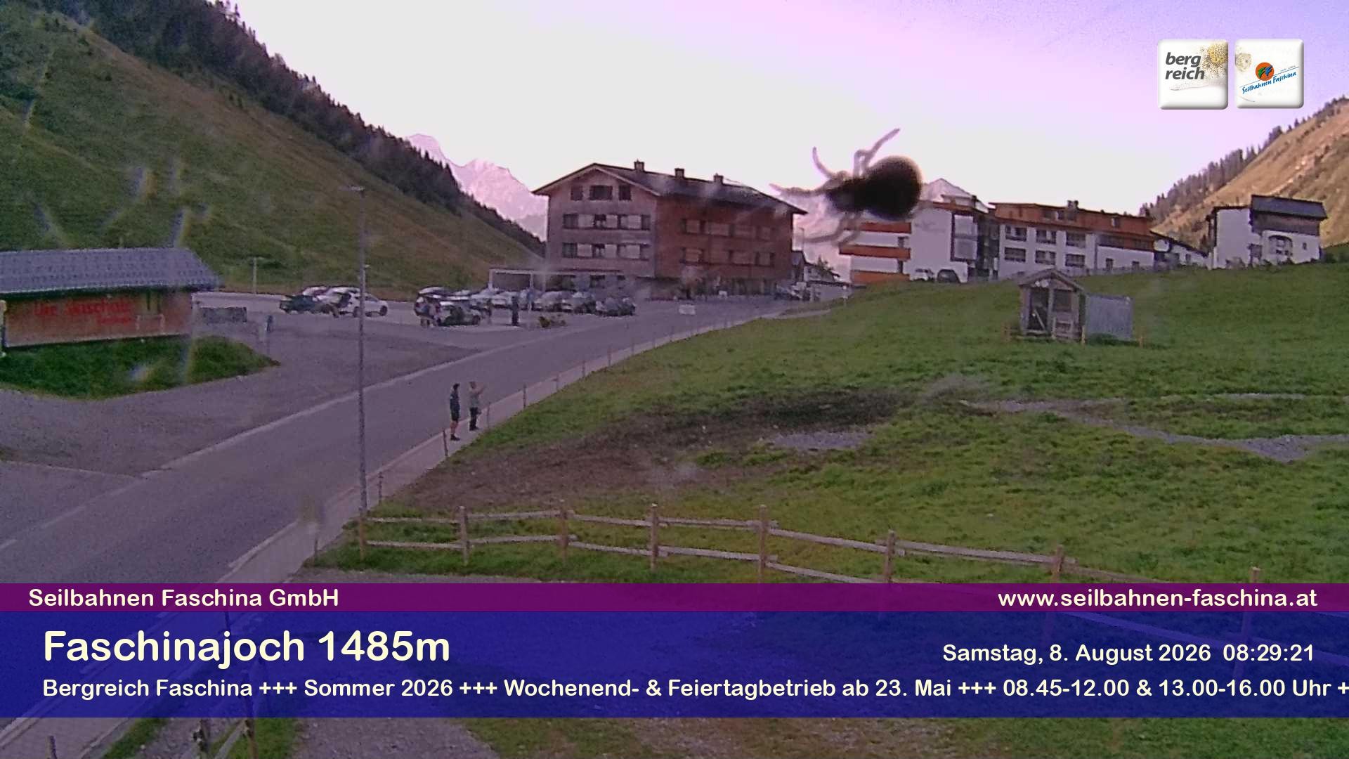 Archiv Foto Webcam Faschinapass, Stafelalpbahn