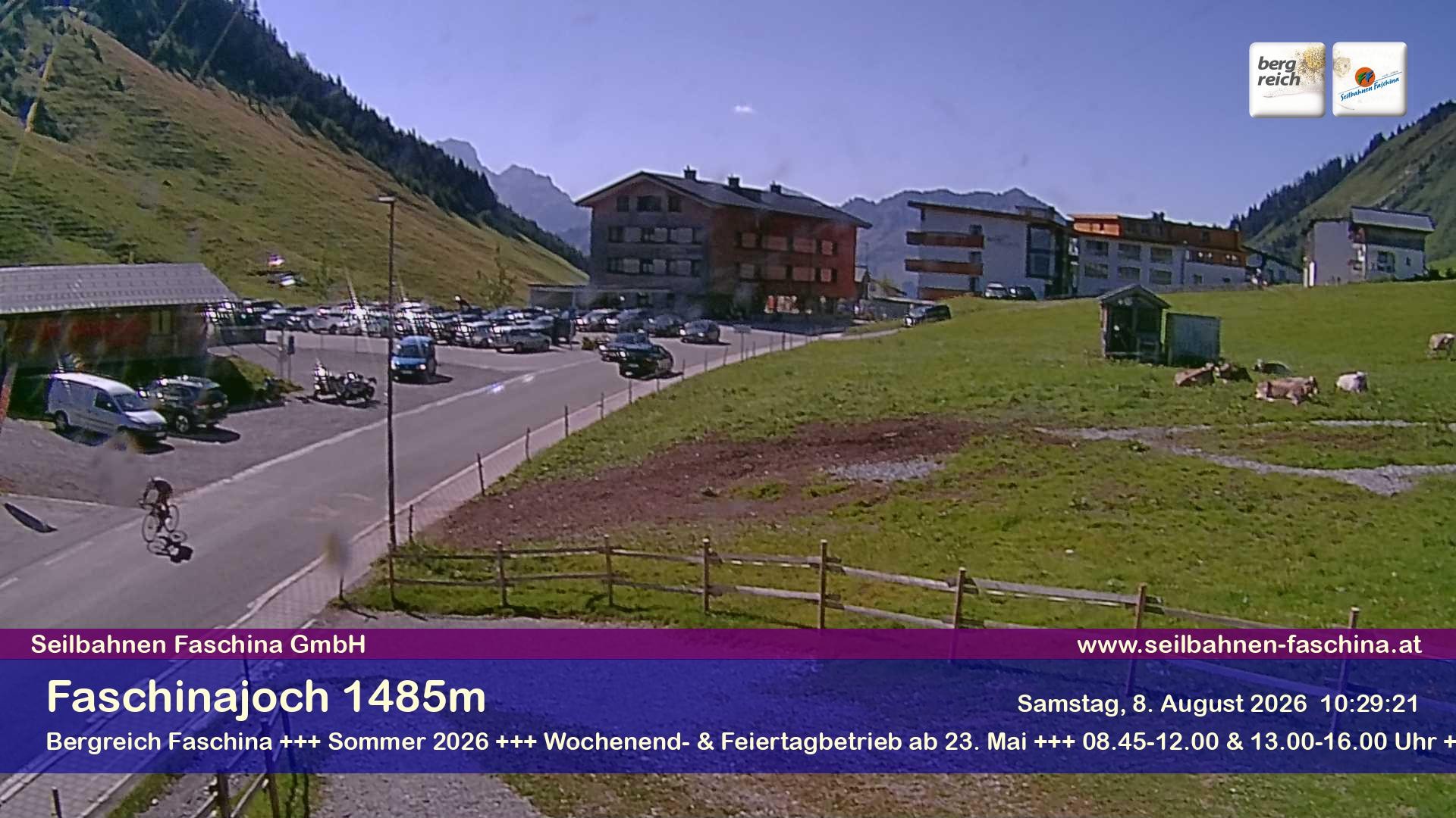 Archiv Foto Webcam Faschinapass, Stafelalpbahn