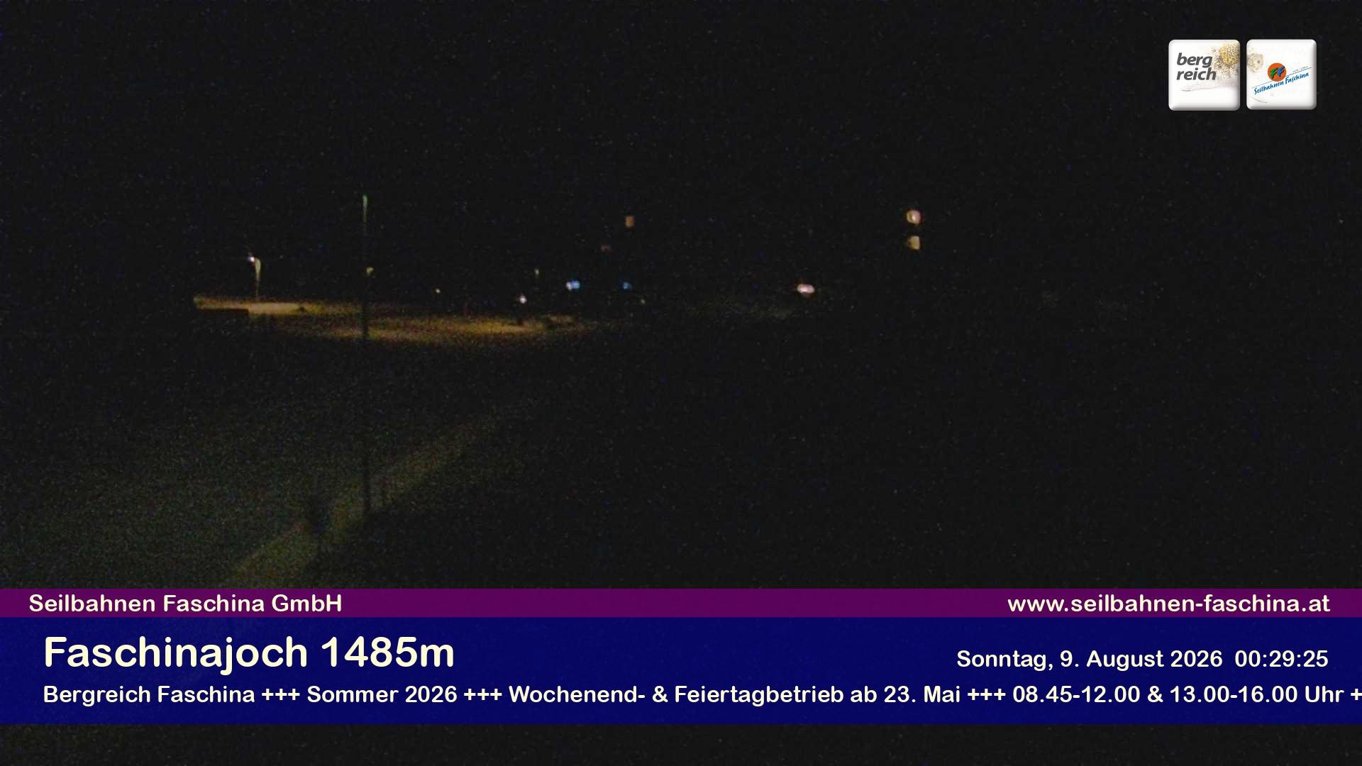 Archiv Foto Webcam Faschinapass, Stafelalpbahn