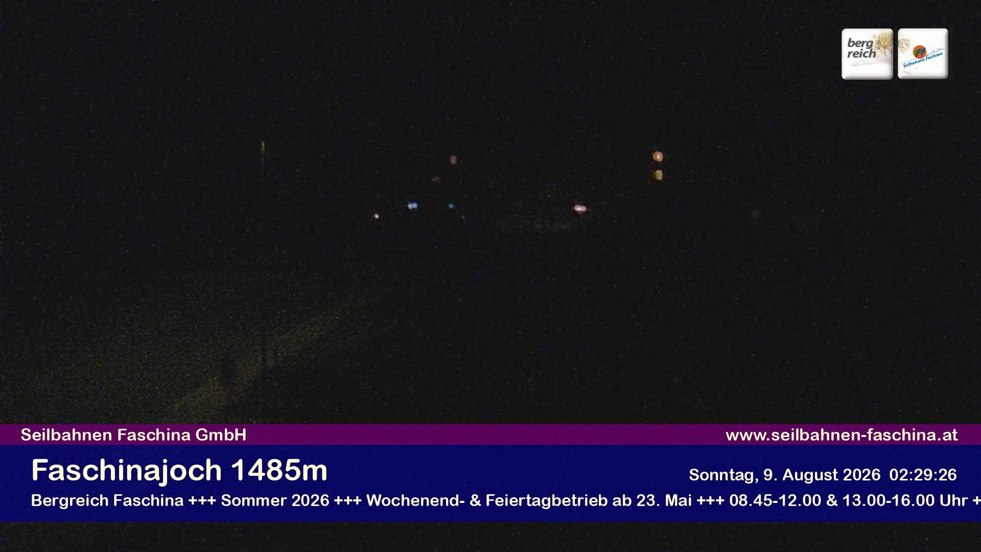 Archiv Foto Webcam Faschinapass, Stafelalpbahn