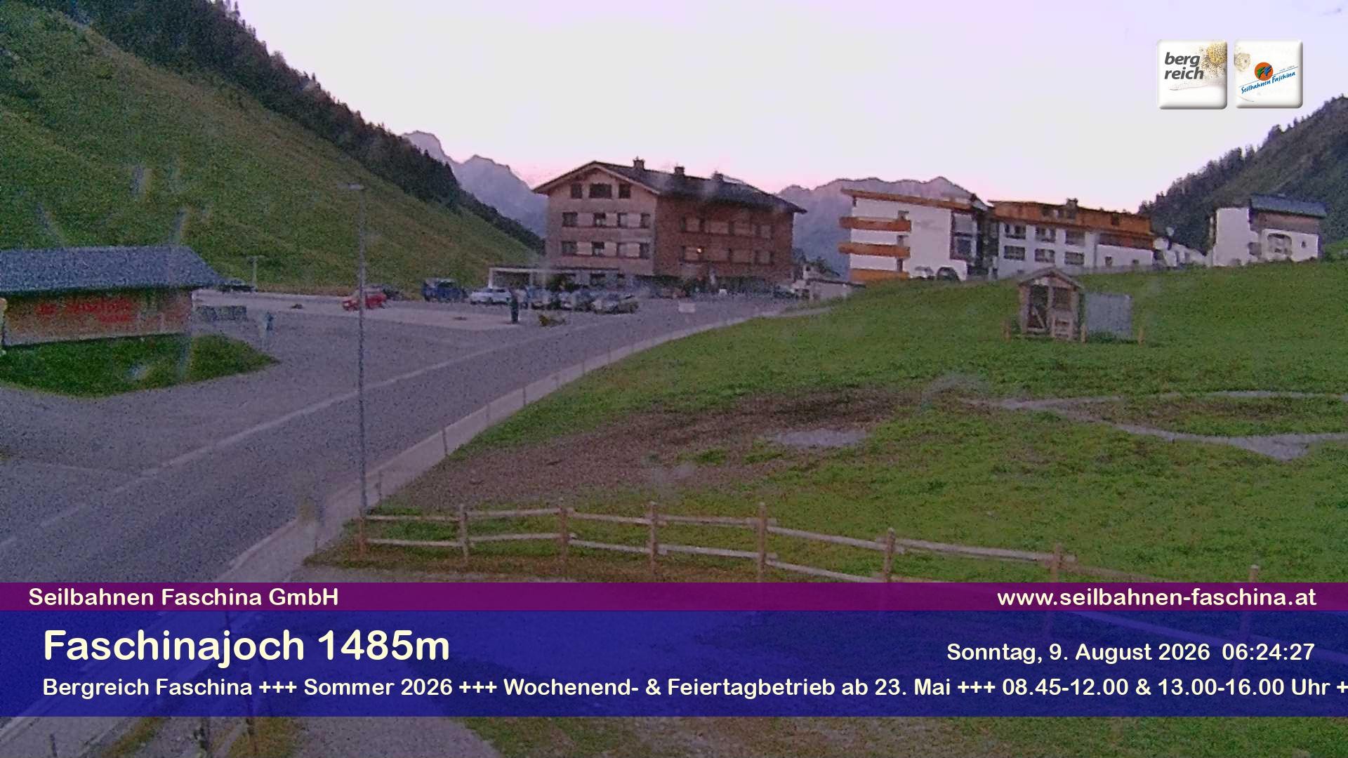 Archiv Foto Webcam Faschinapass, Stafelalpbahn