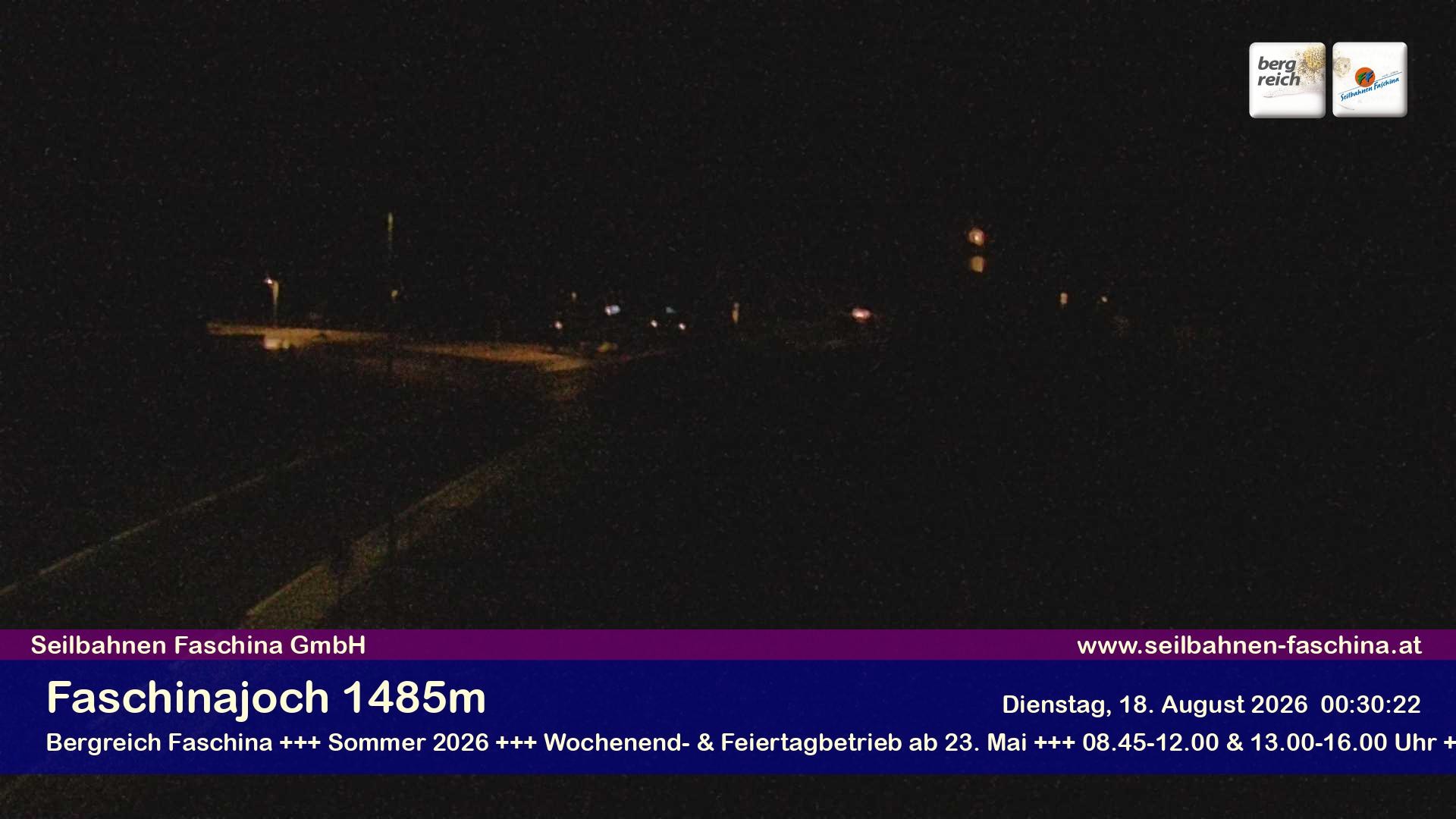 Archiv Foto Webcam Faschinapass, Stafelalpbahn